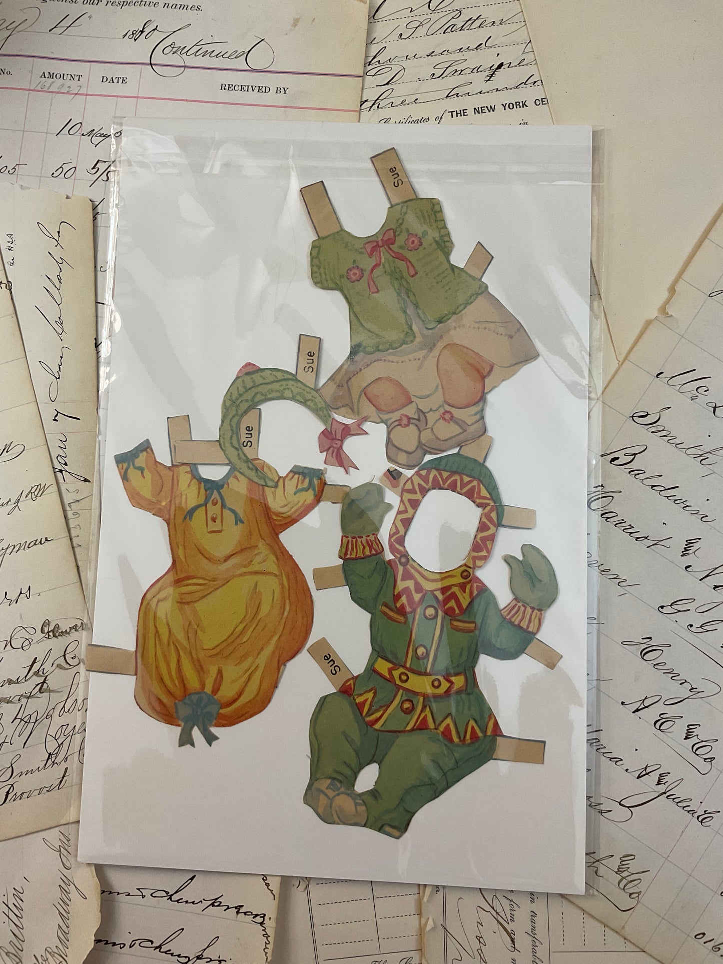 Individual Paper Dolls - Group E
