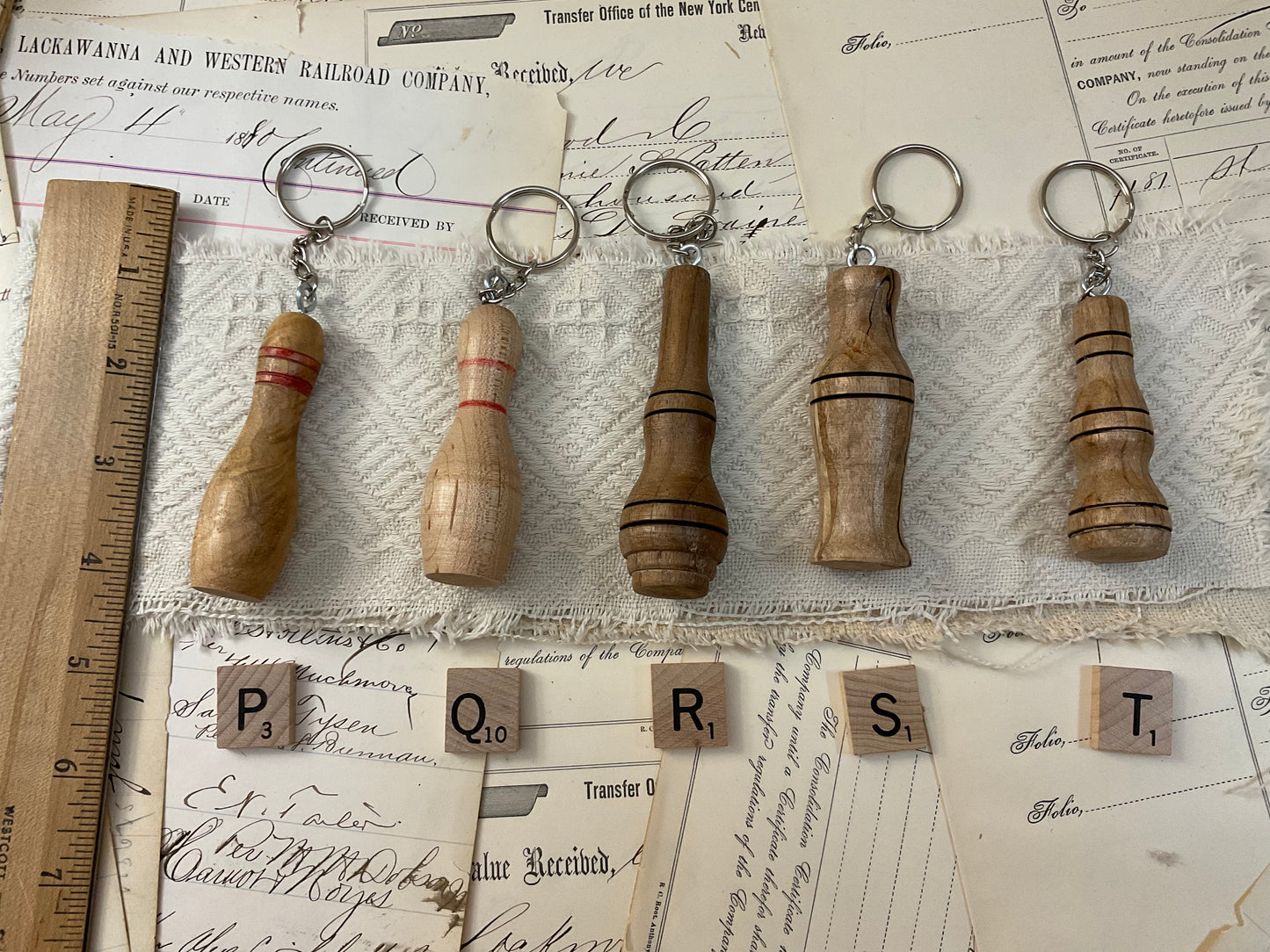 Wooden Keychains