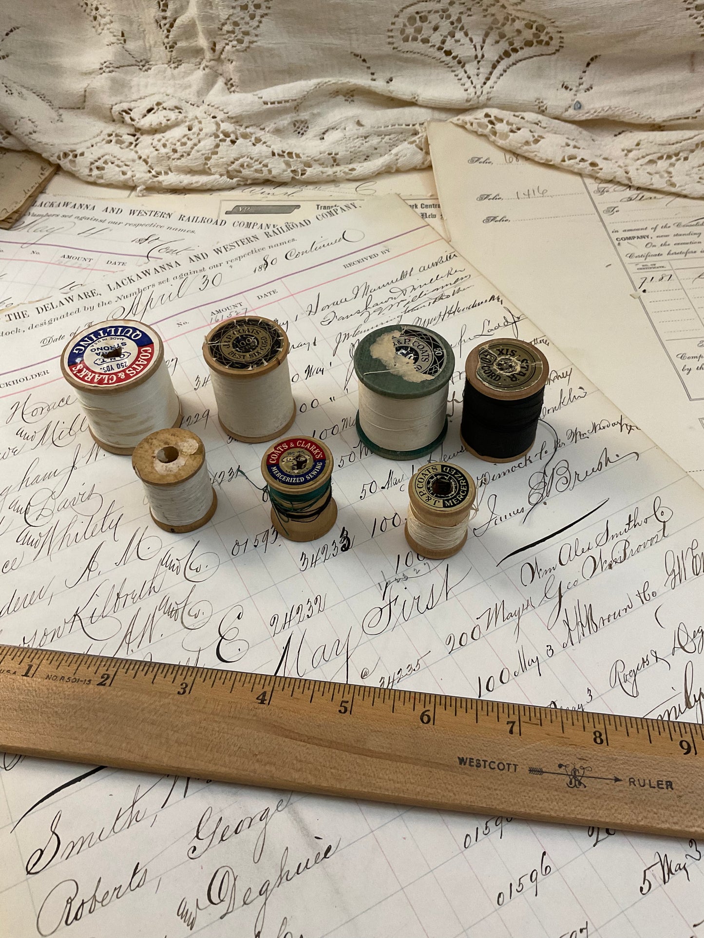 Spools - with thread