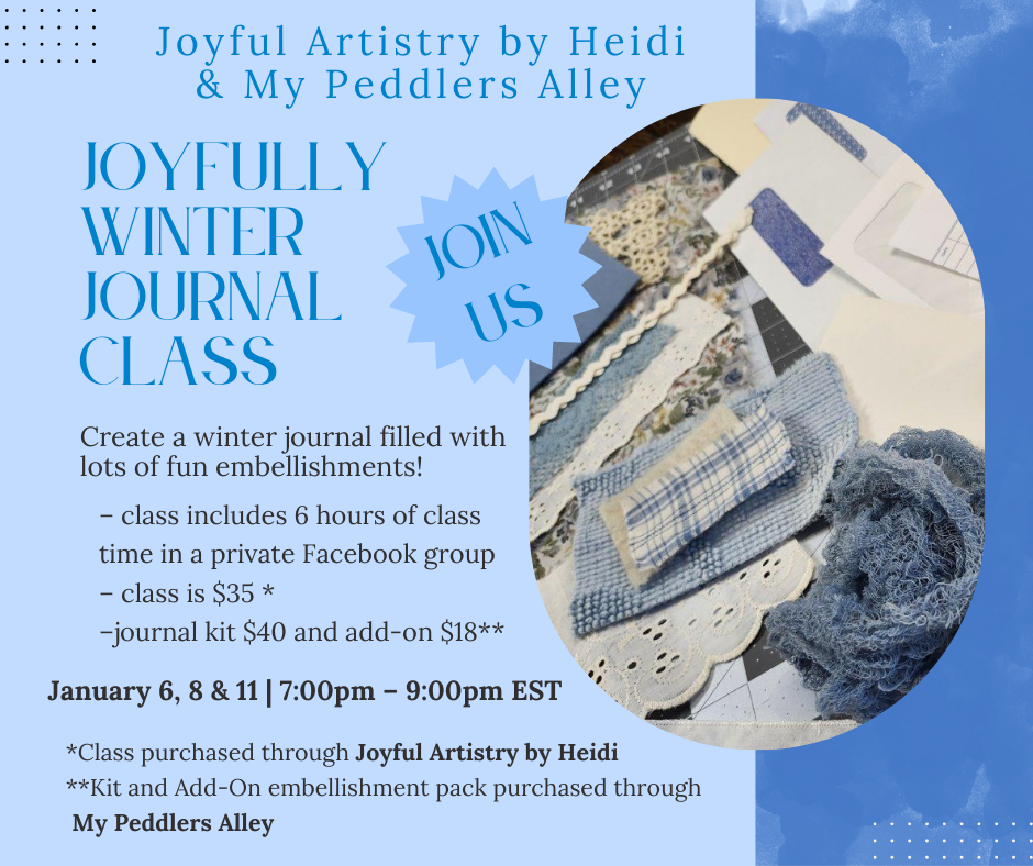 Joyfully Winter Journal Class