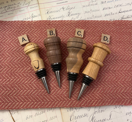 Handcrafted Wooden Wine Stopper