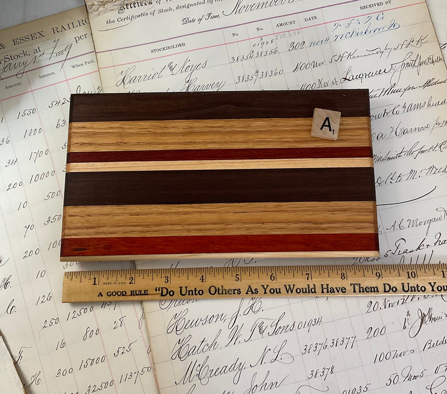 Handcrafted Small Cutting Board - A