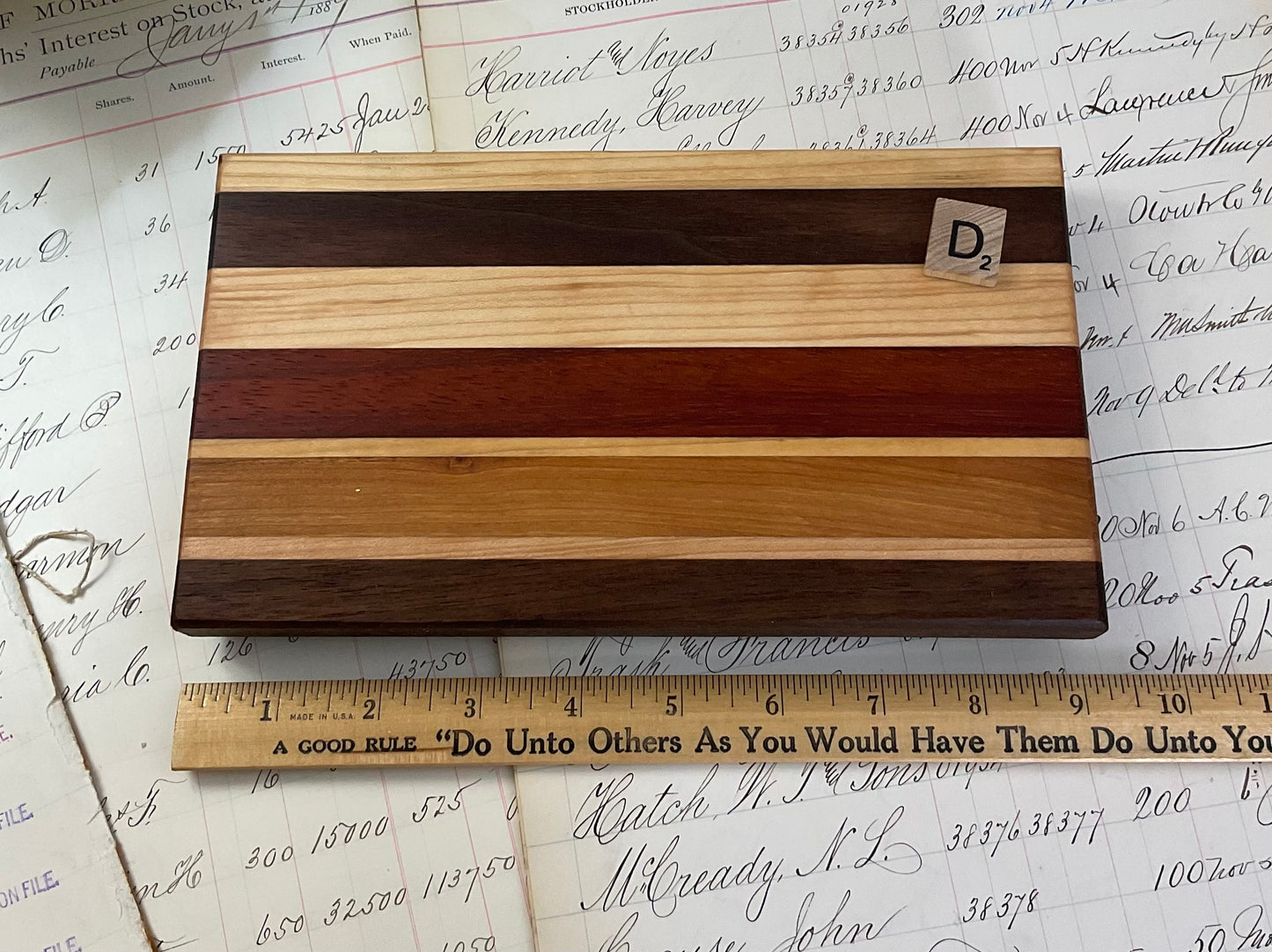 Handcrafted Small Cutting Board - D