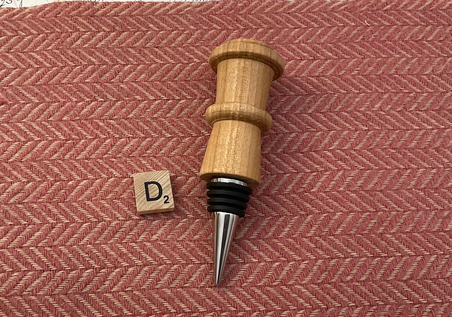 Handcrafted Wooden Wine Stopper