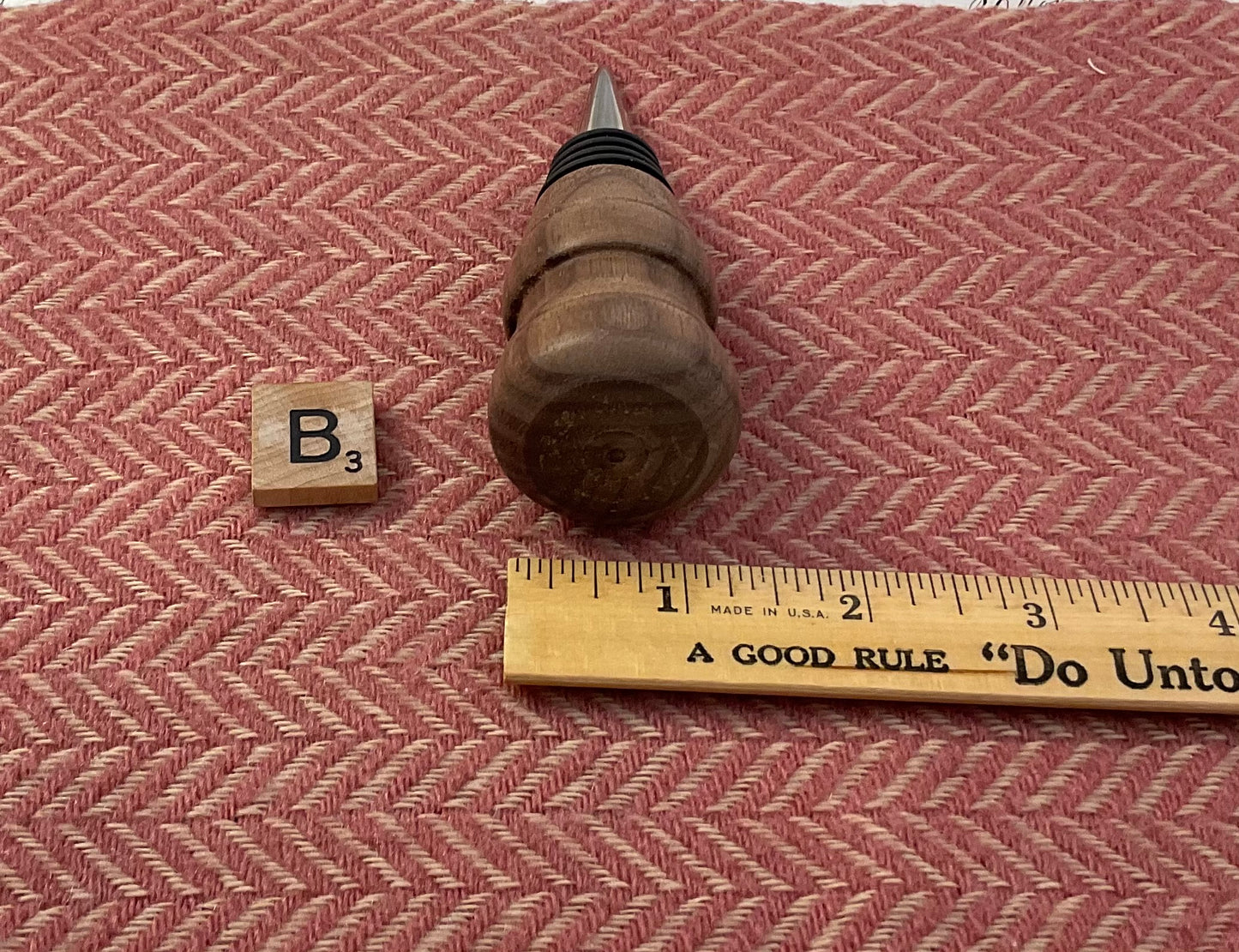 Handcrafted Wooden Wine Stopper