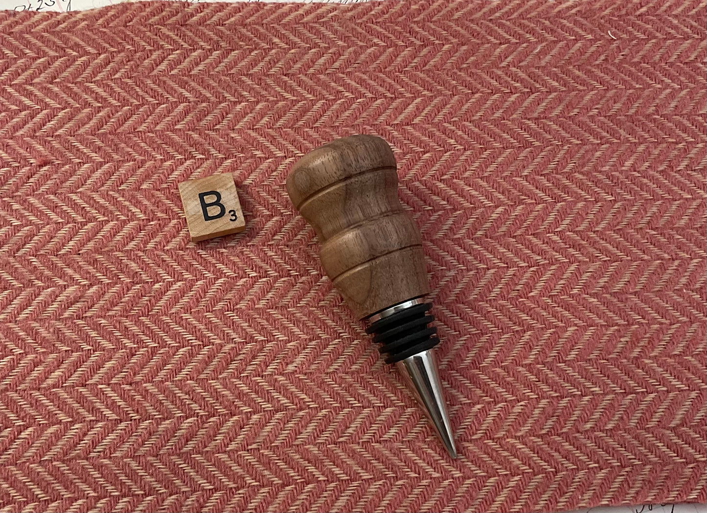 Handcrafted Wooden Wine Stopper