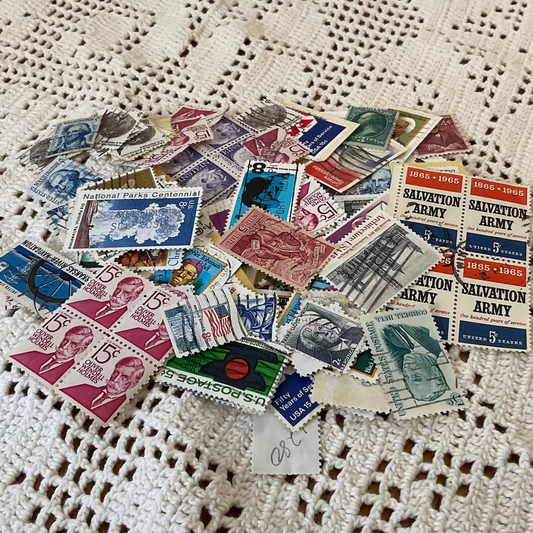 Assorted Postage Stamps – Variety Pack of New & Vintage