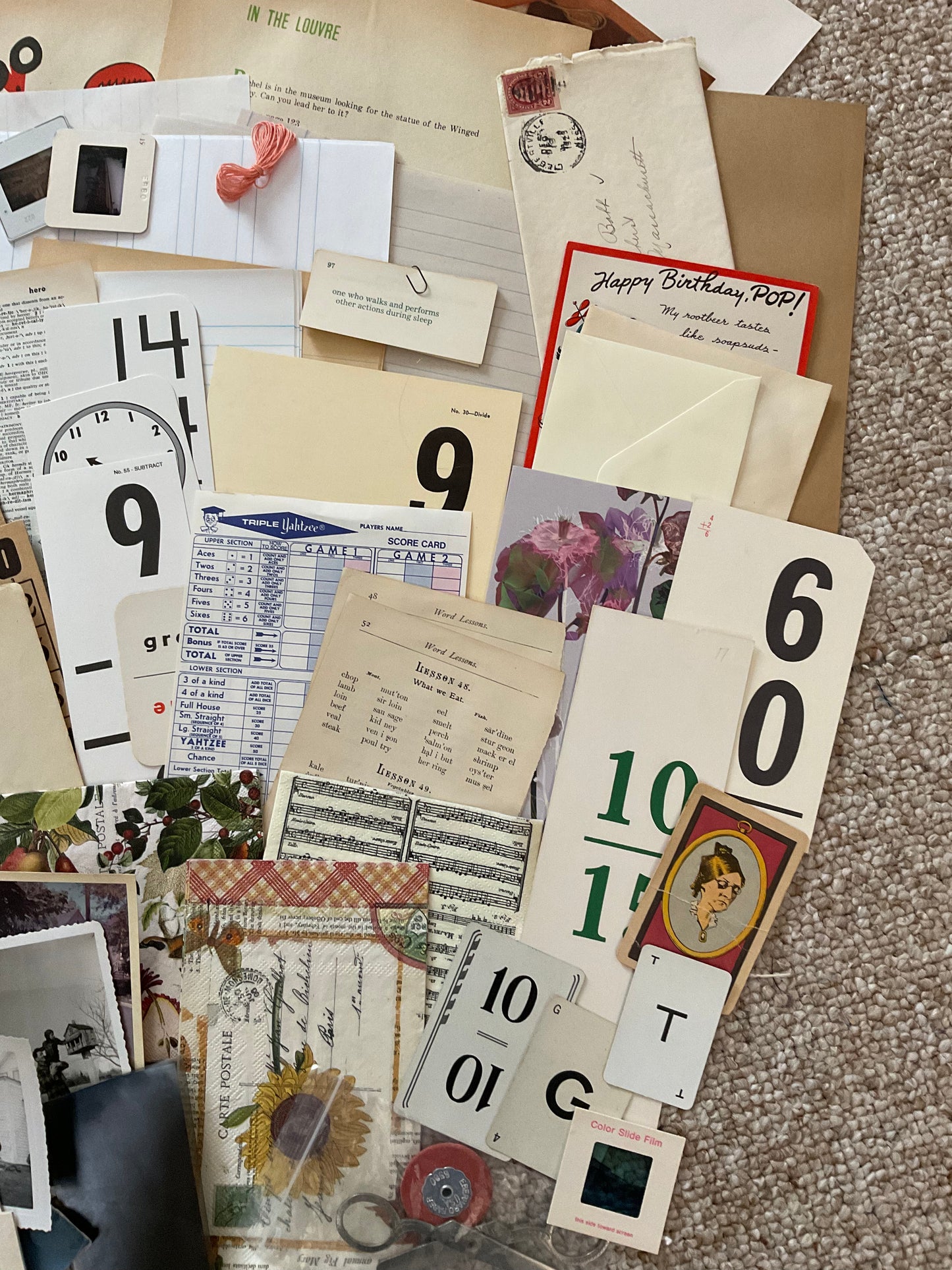 Ephemera bundle 80+ pieces￼