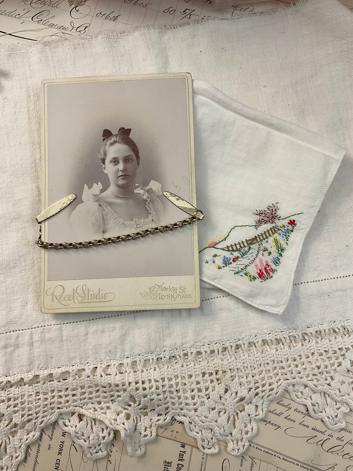 Sweater Clip with Hankie