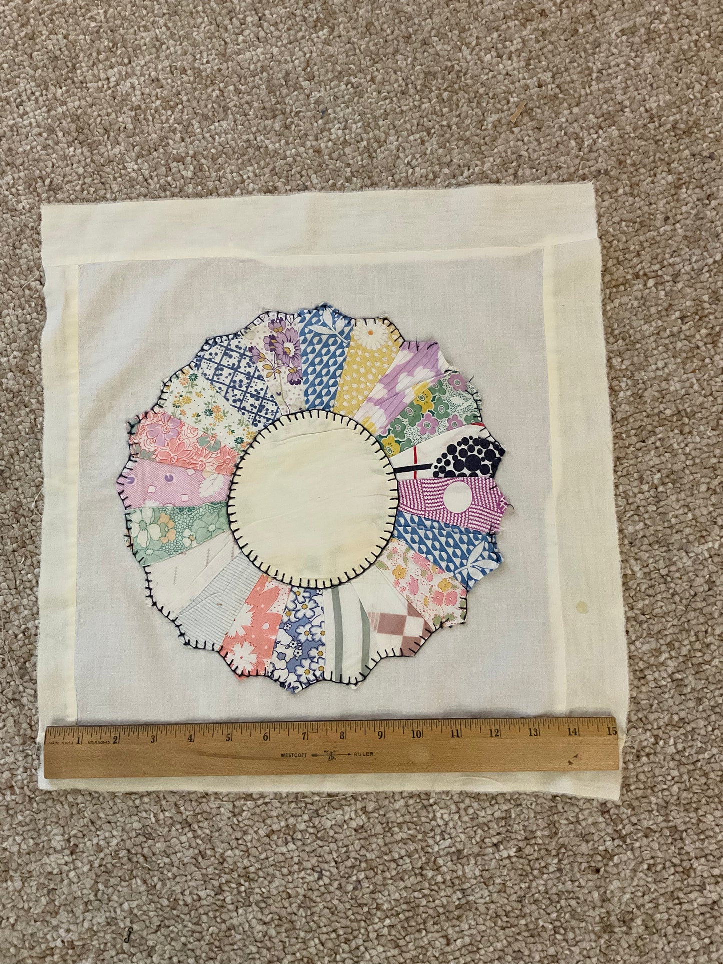 Dresden Quilt Square