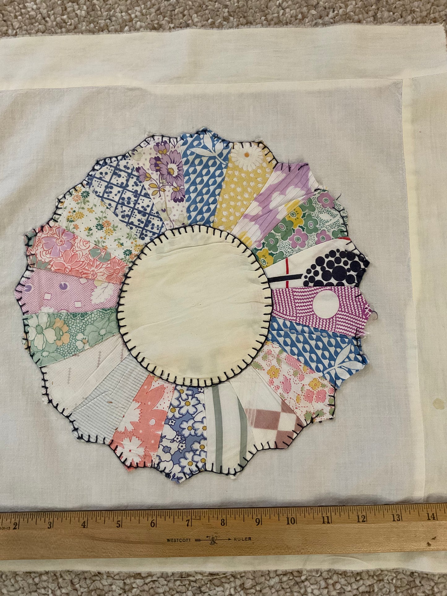 Dresden Quilt Square