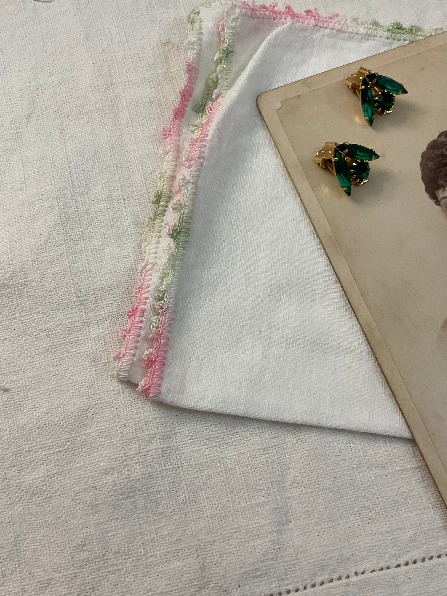 Jewelry with Cabinet Card - Green