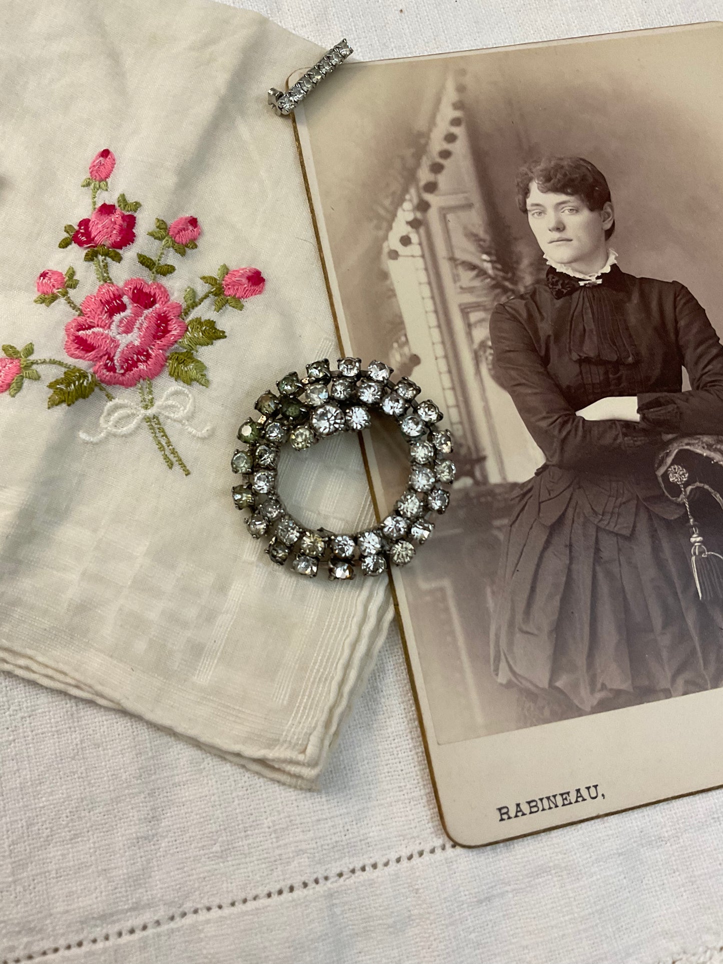 Jewelry with Cabinet Card – clear