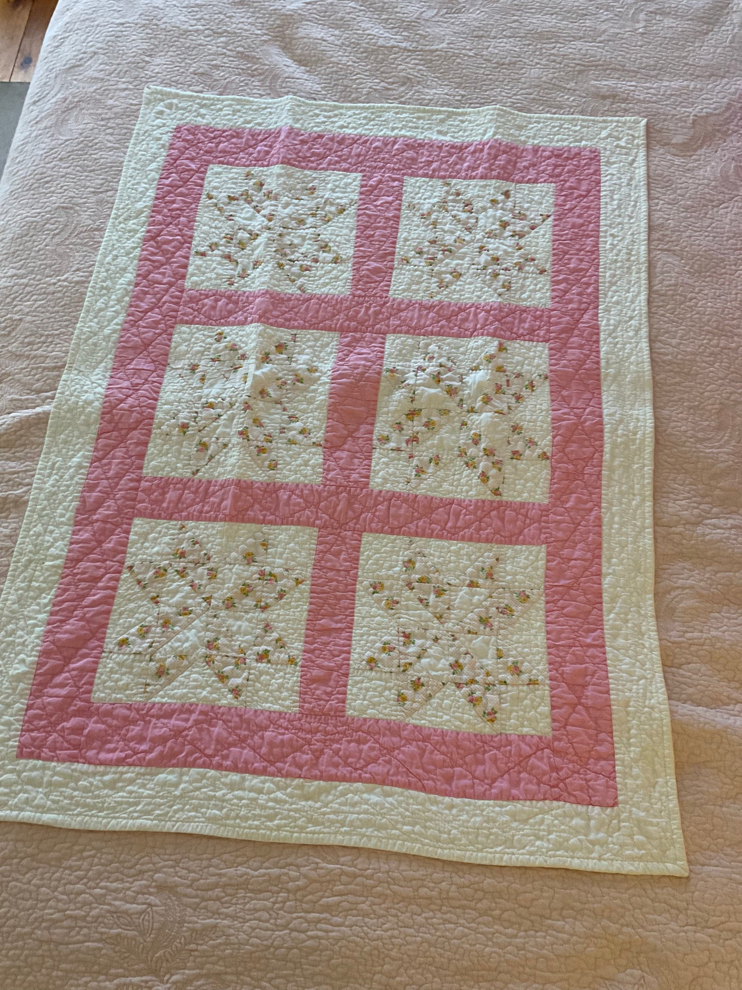 Pink Baby Quilt