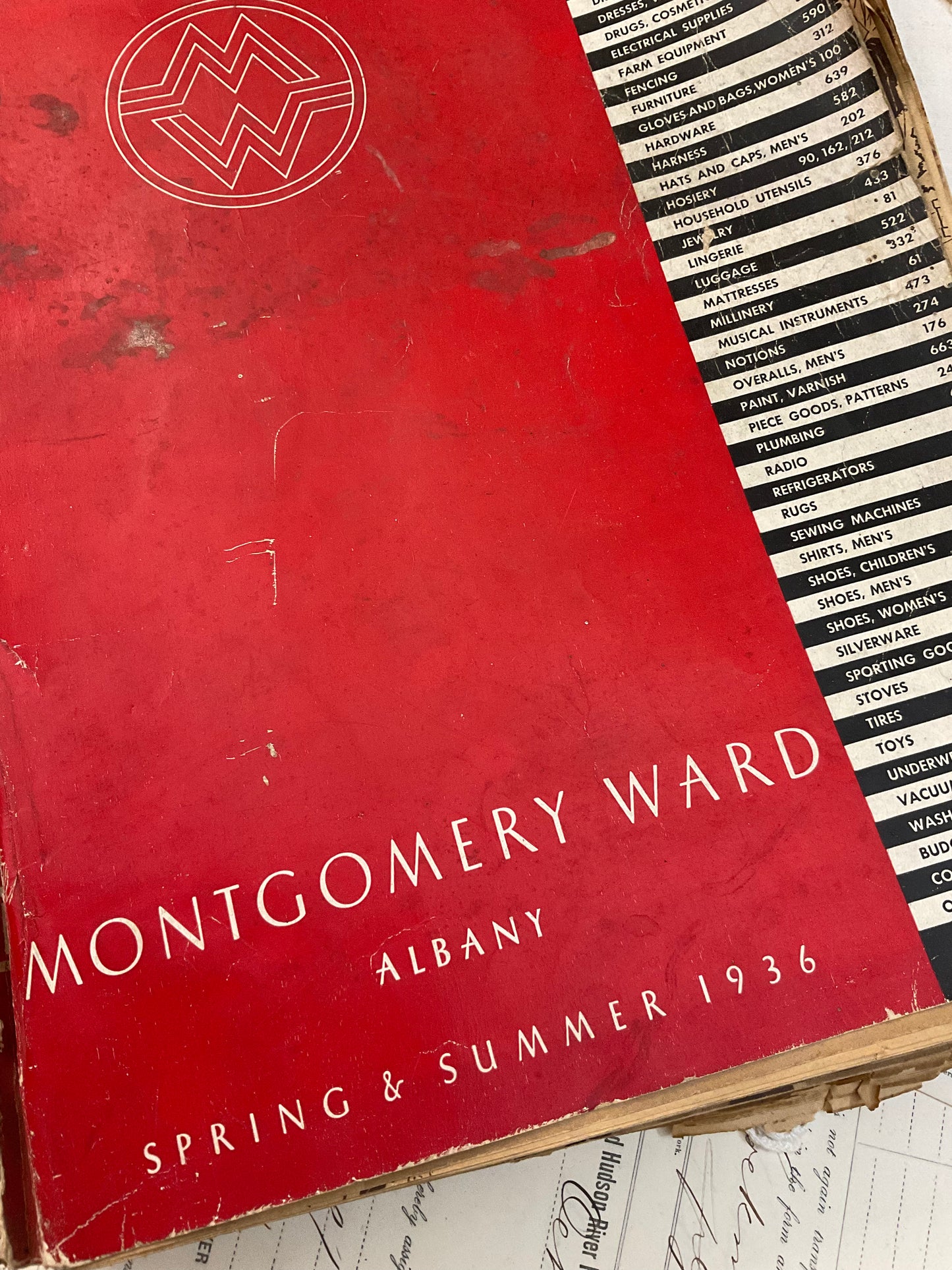 Montgomery Ward 1936 Catalog