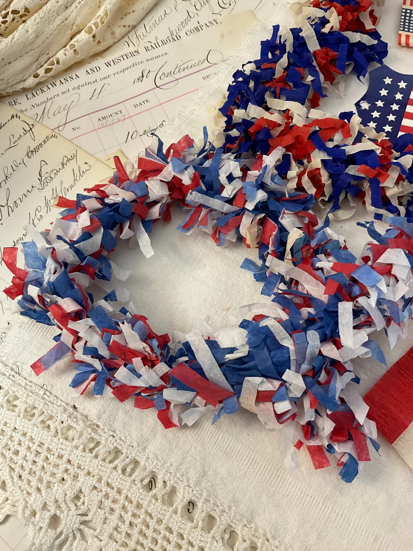 Patriotic Crepe Paper/Bundle
