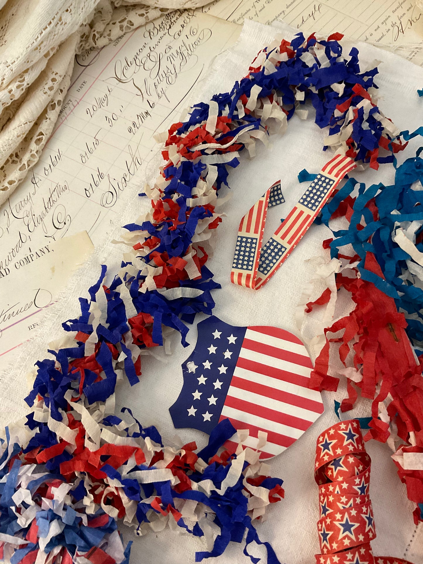 Patriotic Crepe Paper/Bundle