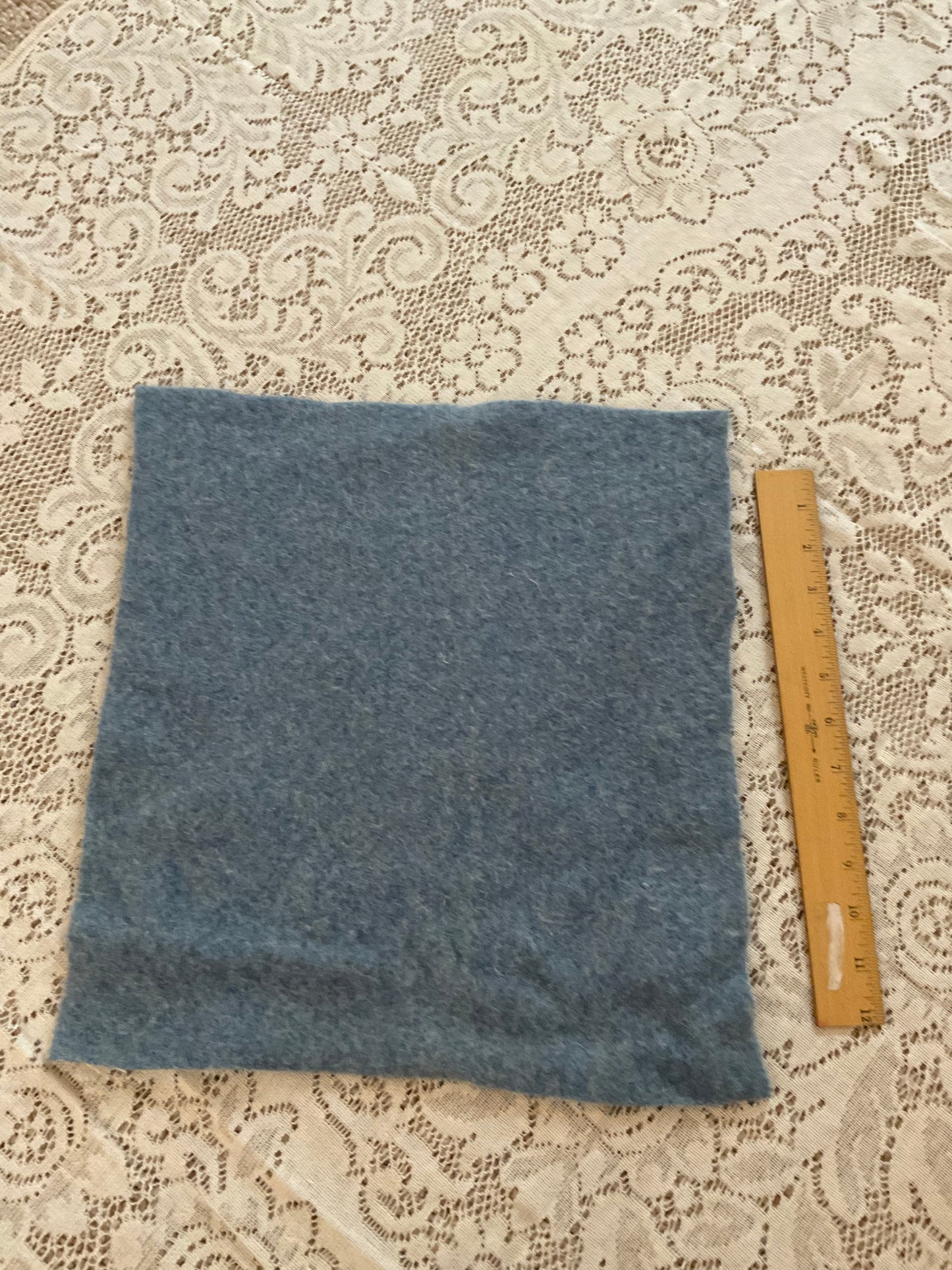 Wedding Ring Quilt with Blue, Pink and cream - B14