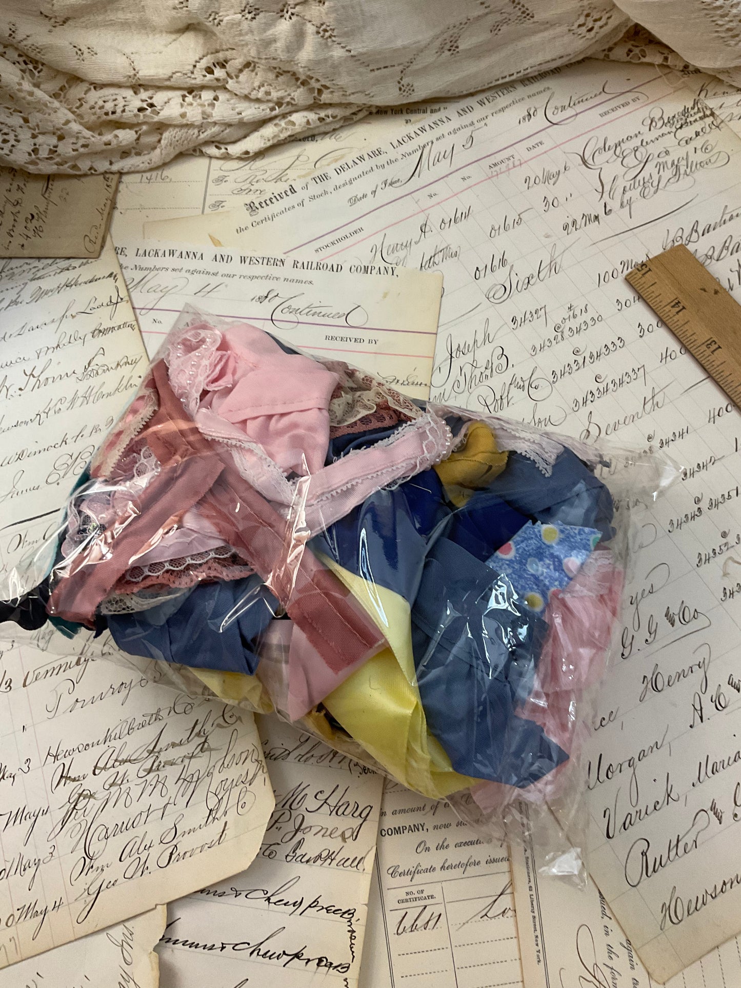 Snippet Bundle - Pink Blue and Yellow