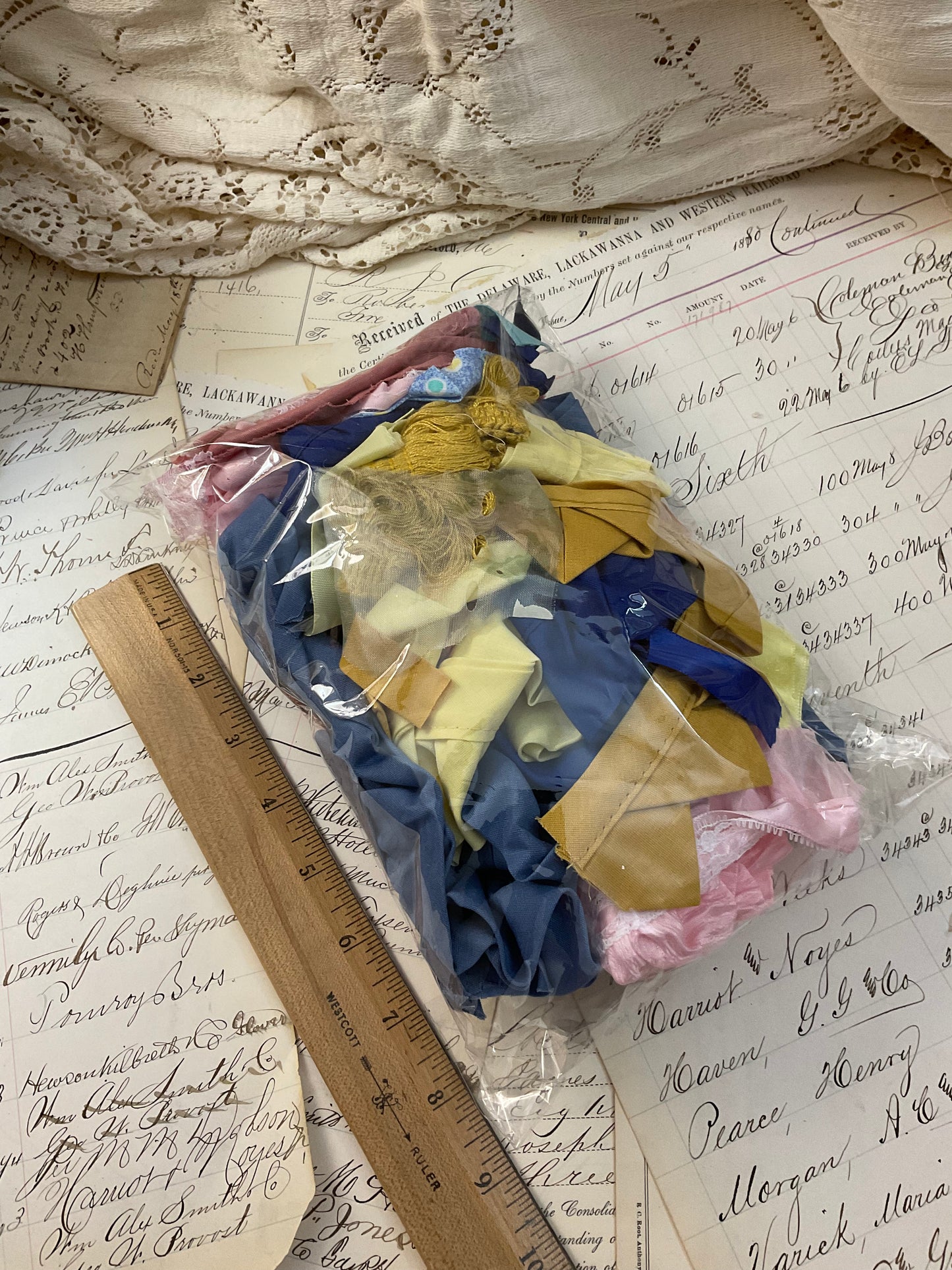 Snippet Bundle - Pink Blue and Yellow