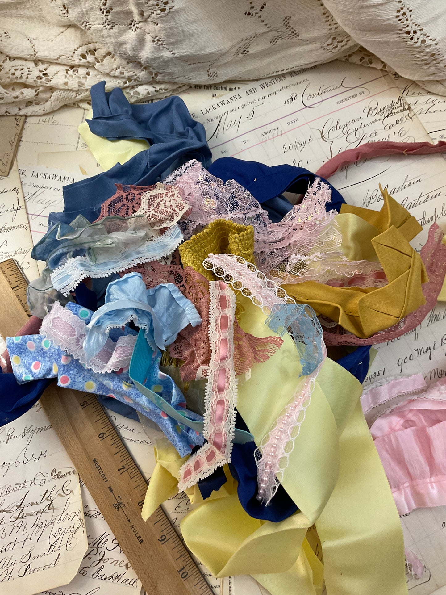 Snippet Bundle - Pink Blue and Yellow