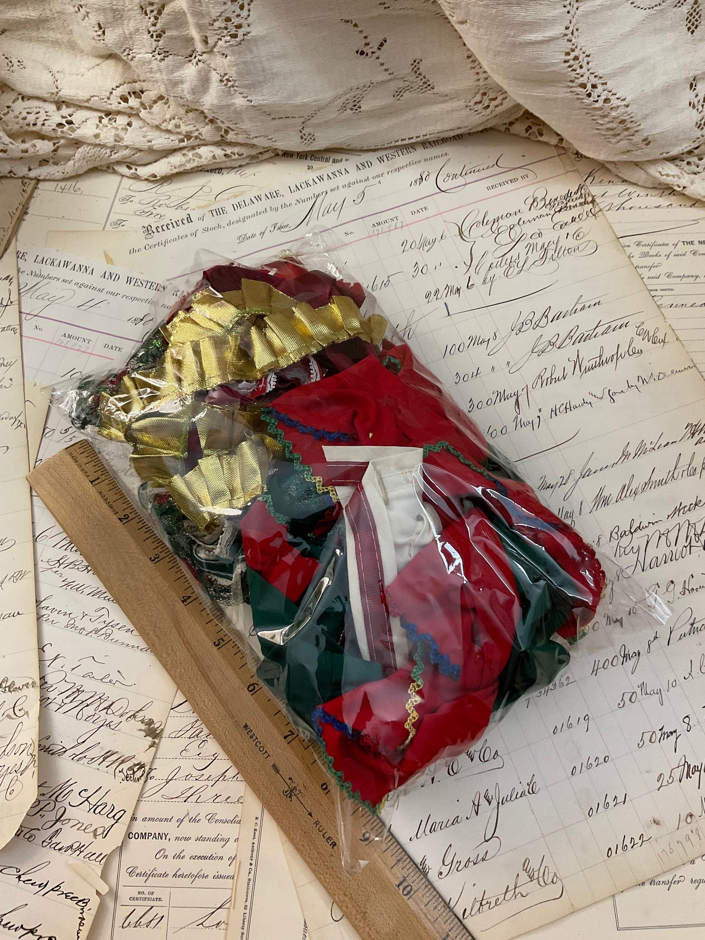 Snippet Pack - Red, Green and Gold