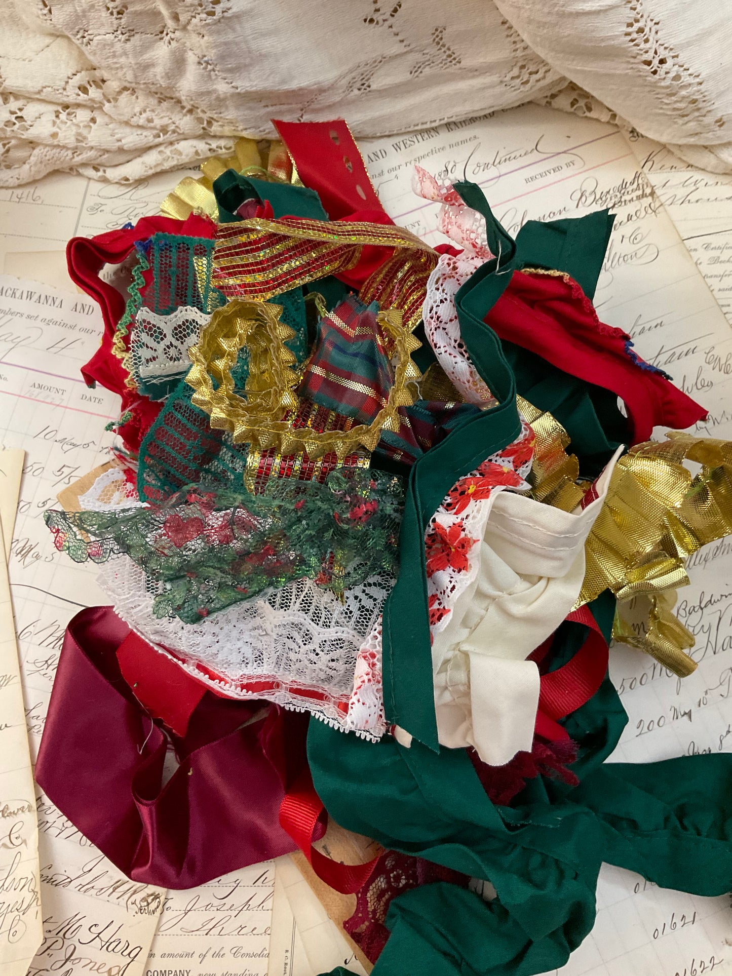 Snippet Pack - Red, Green and Gold