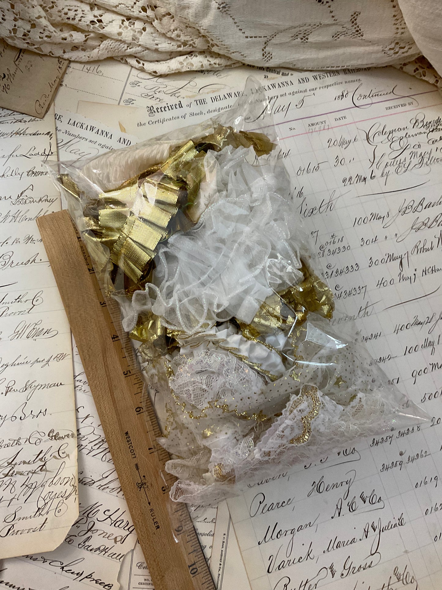 Snippet Bundle - Gold and White