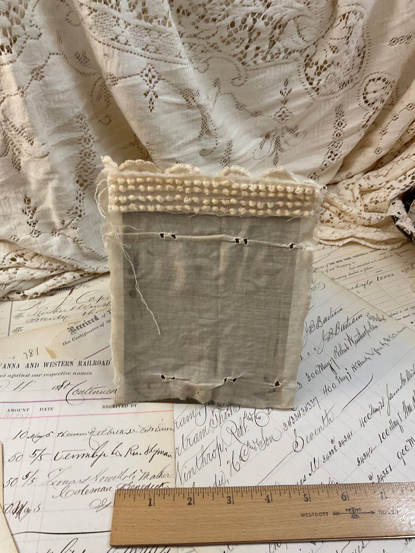 Vintage photo frame shelf sit