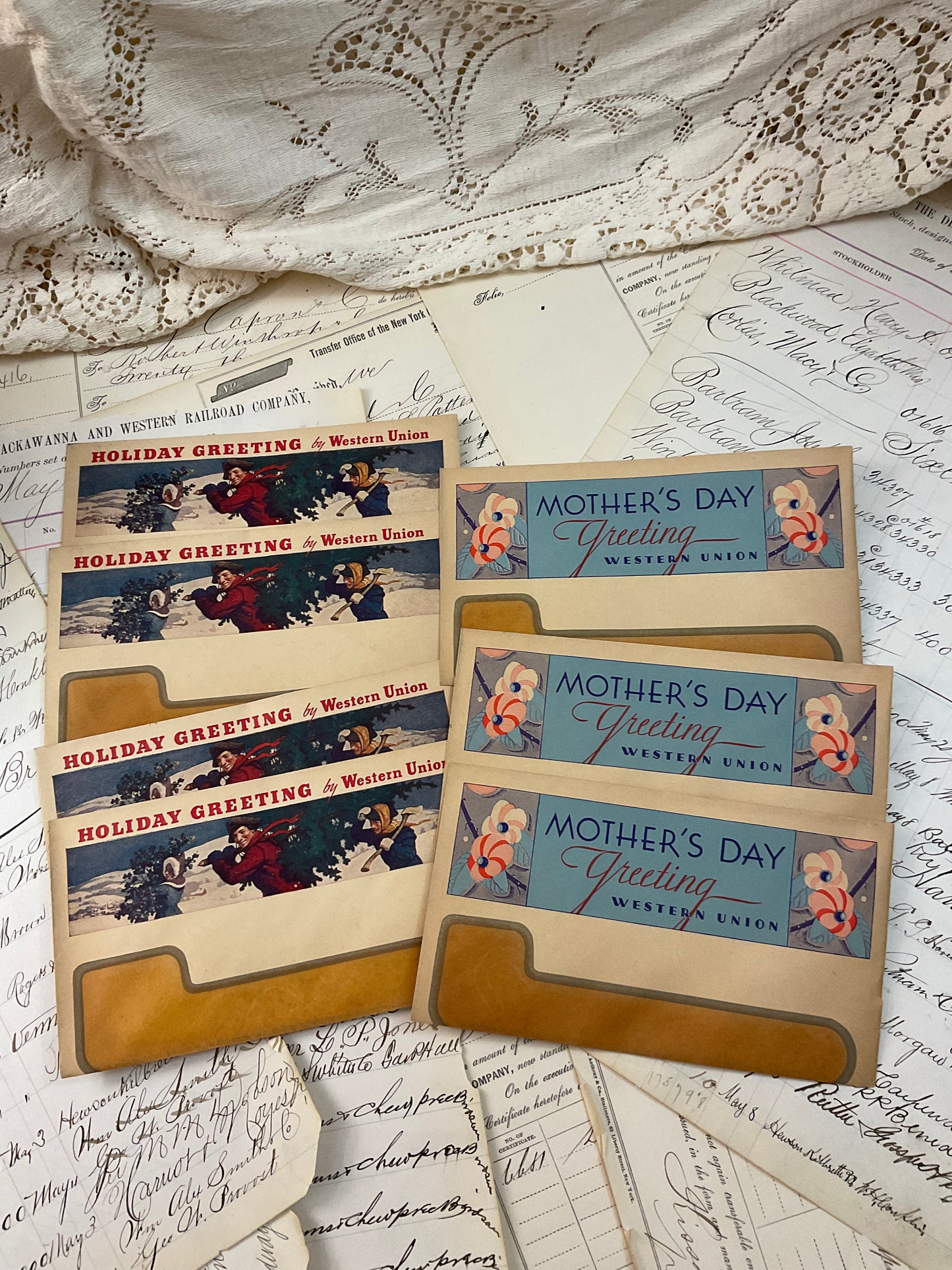 Western Union Envelopes