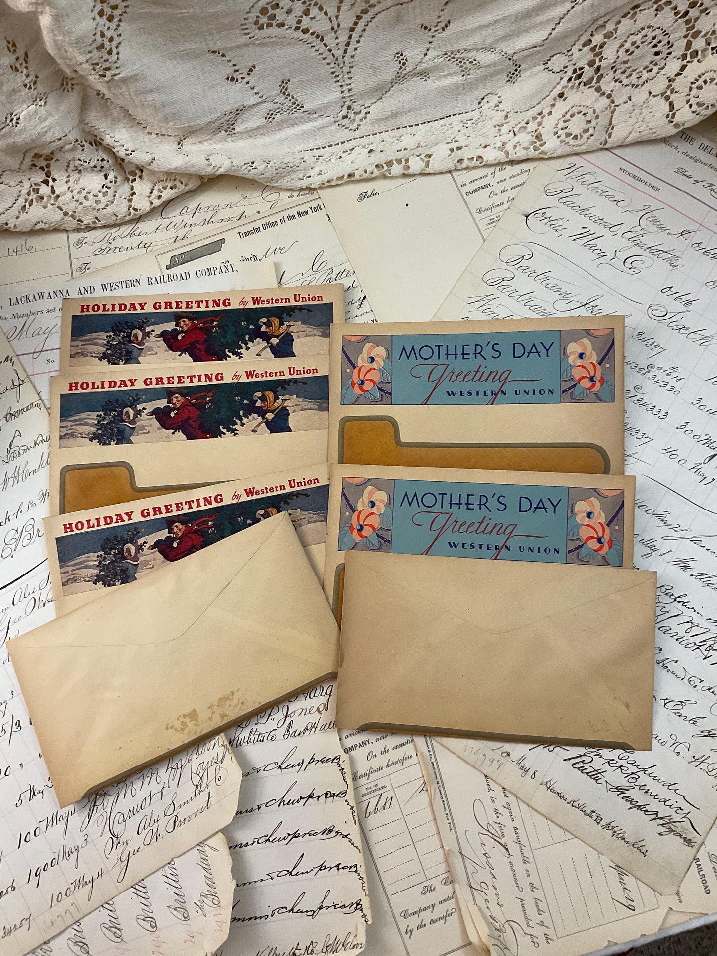 Western Union Envelopes