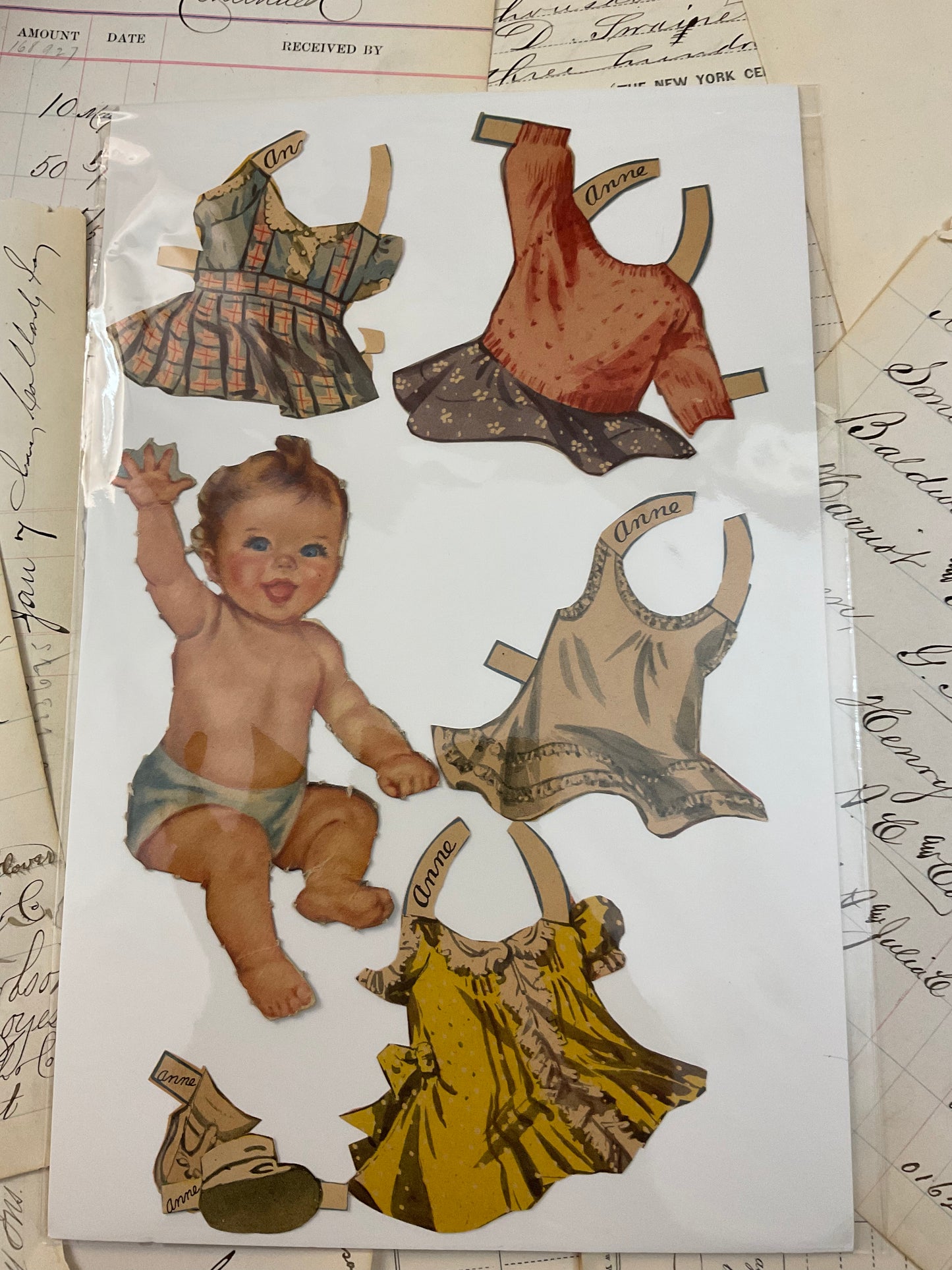 Individual Paper Dolls -Group A