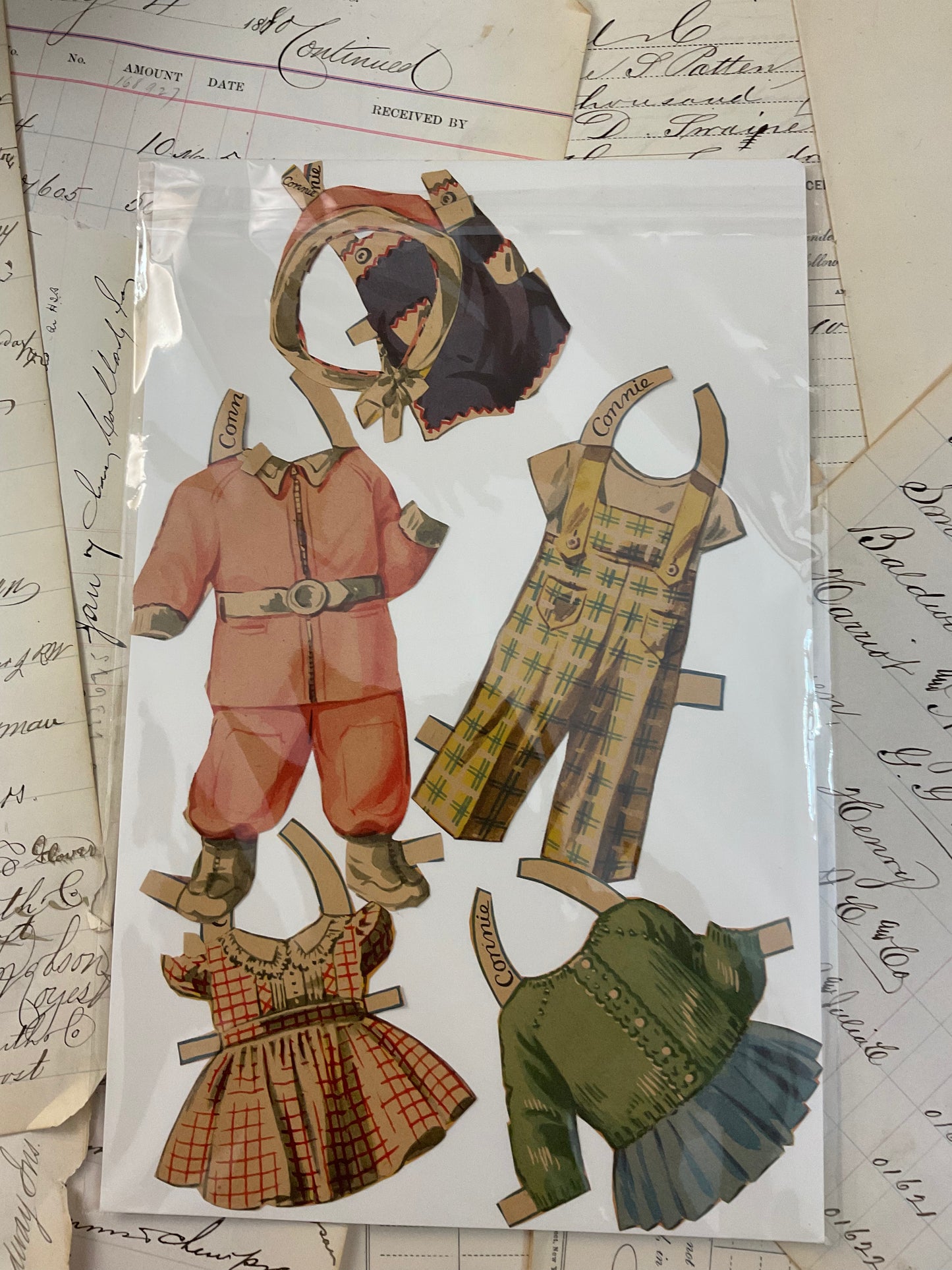 Individual Paper Dolls -Group A