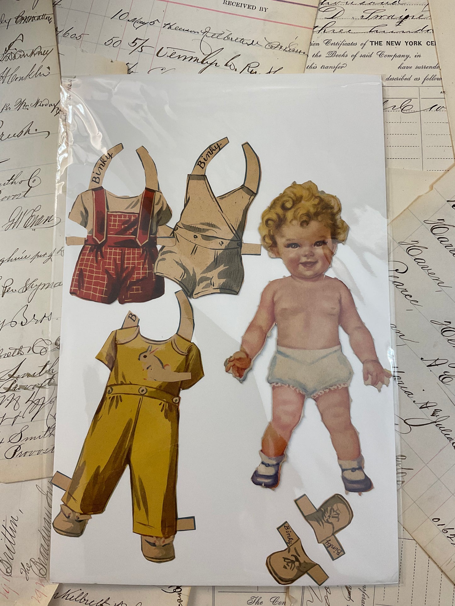 Individual Paper Dolls -Group A