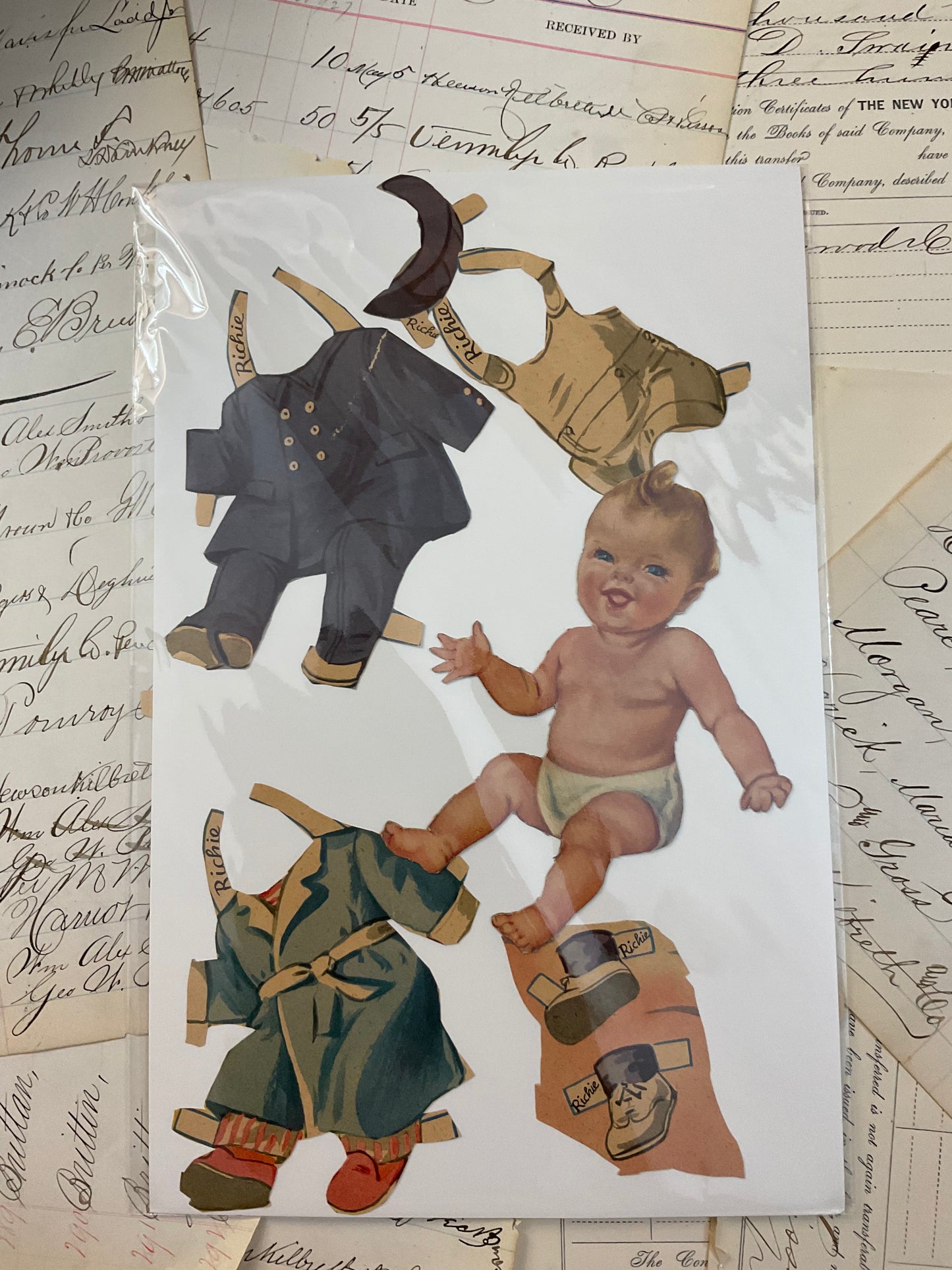 Individual Paper Dolls -Group A