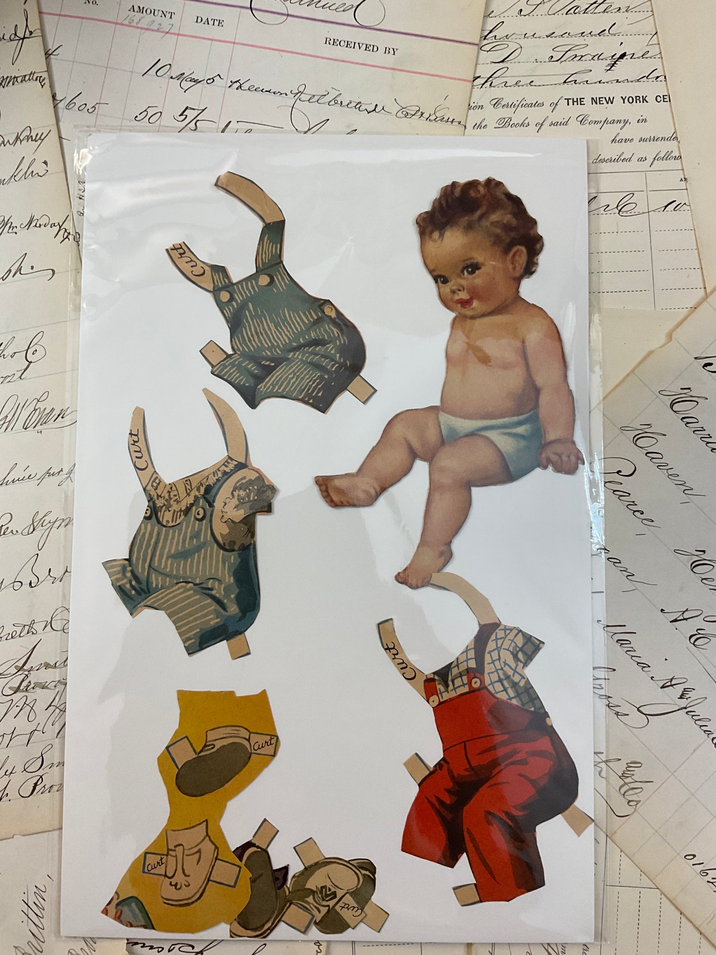 Individual Paper Dolls -Group A