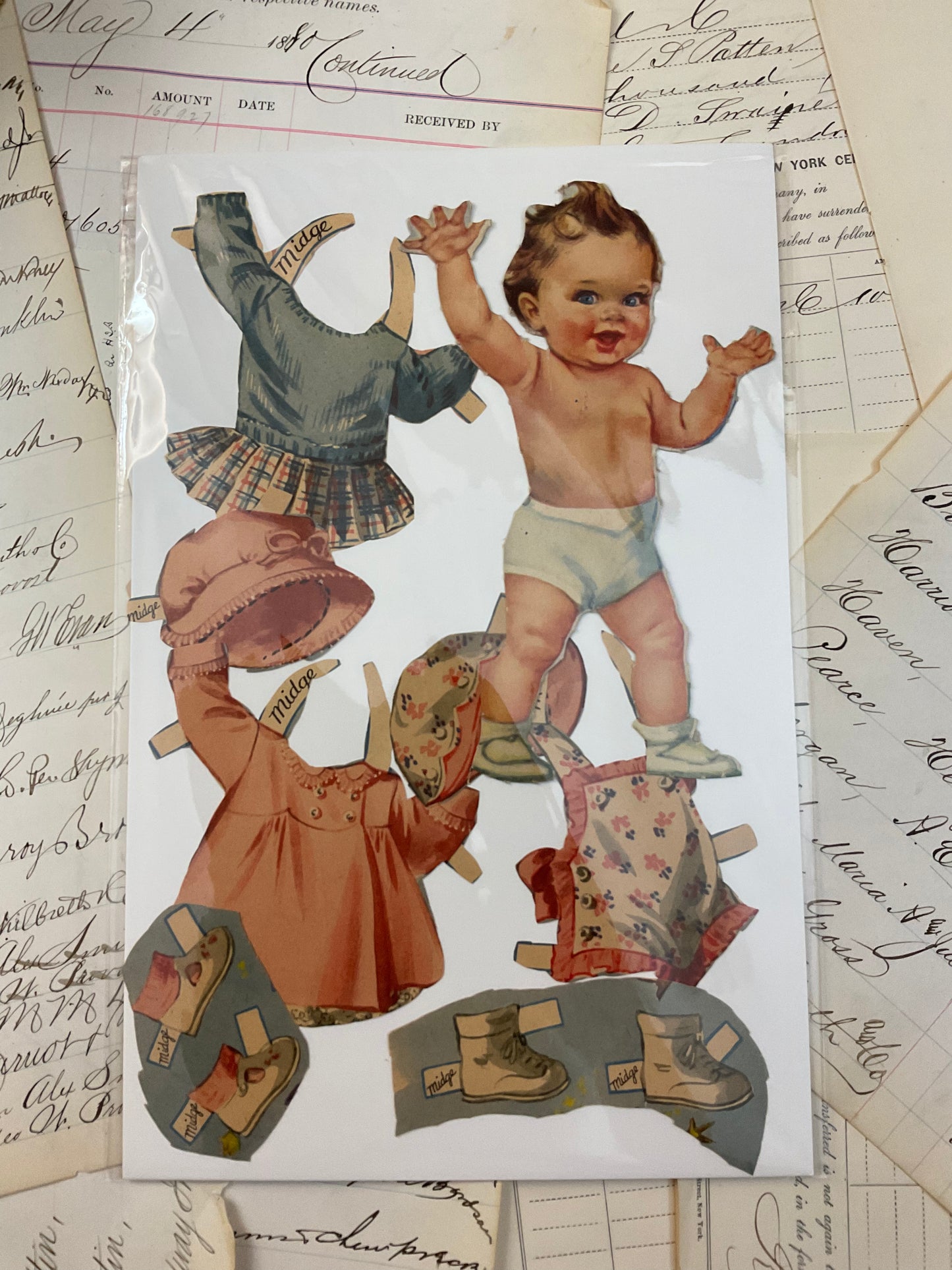 Individual Paper Dolls -Group A