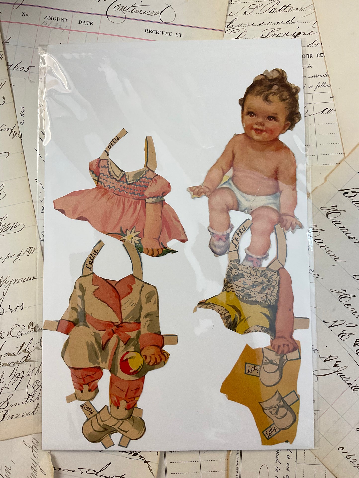 Individual Paper Dolls -Group A