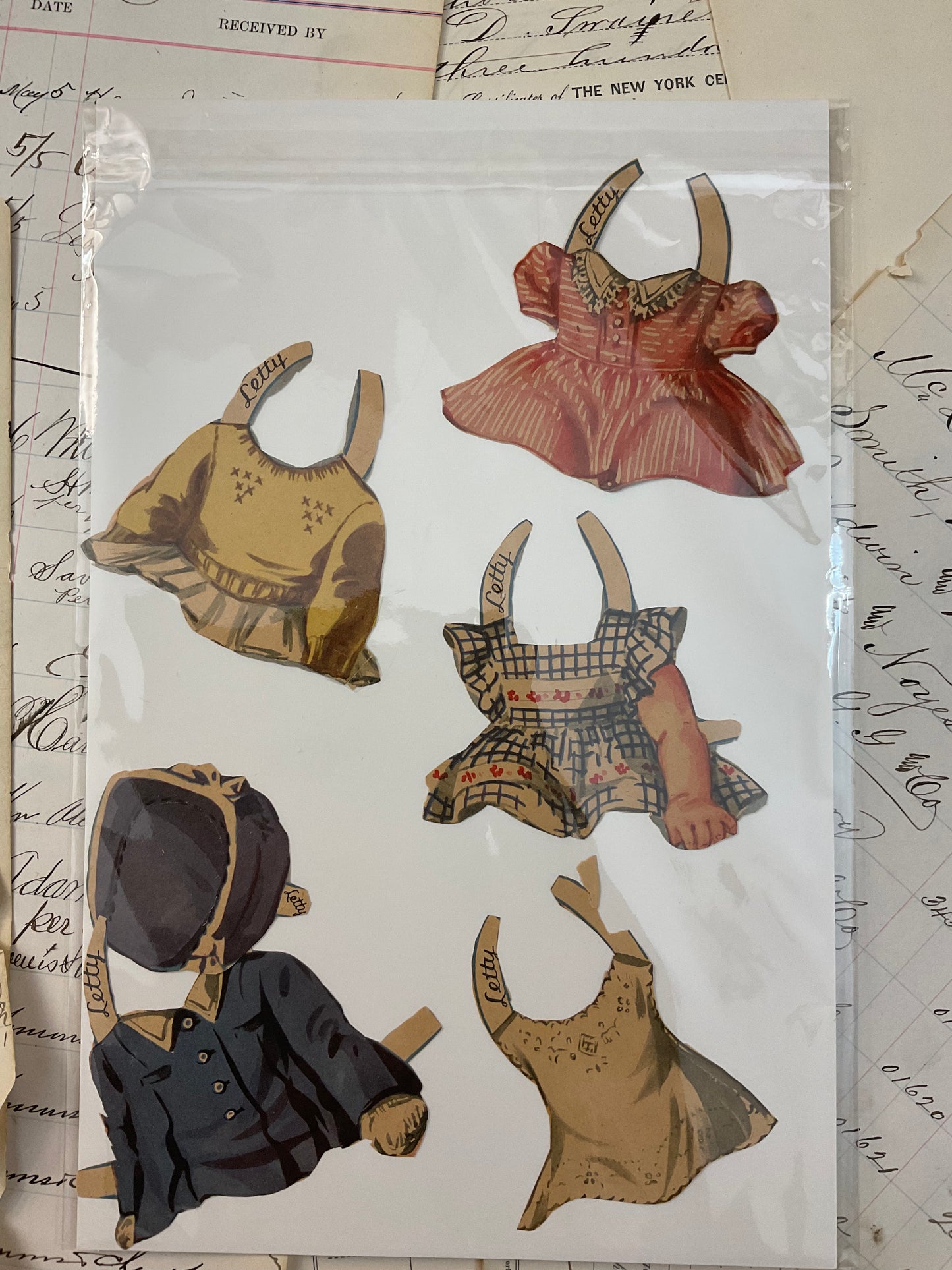 Individual Paper Dolls -Group A