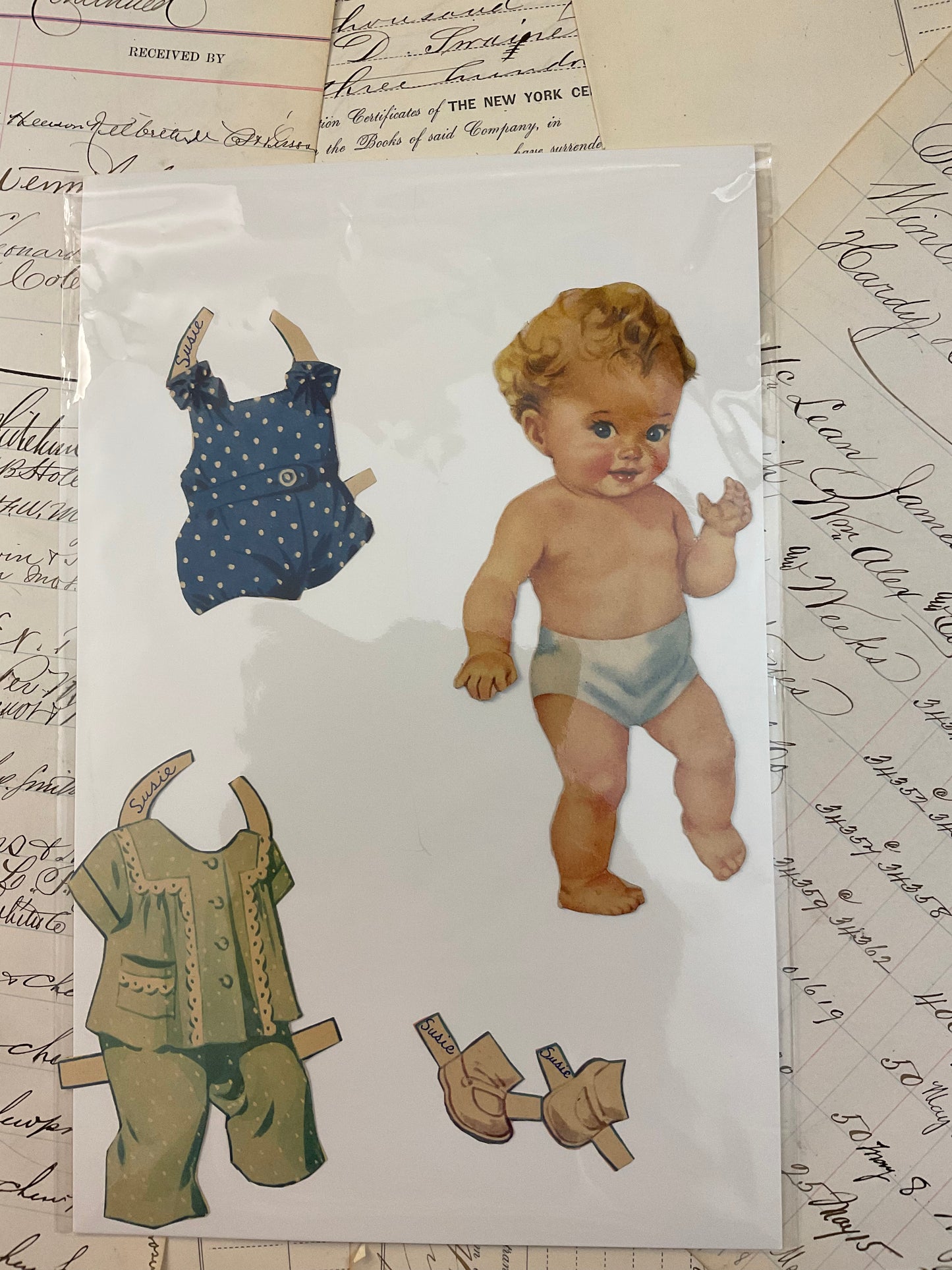 Individual Paper Dolls - Group B