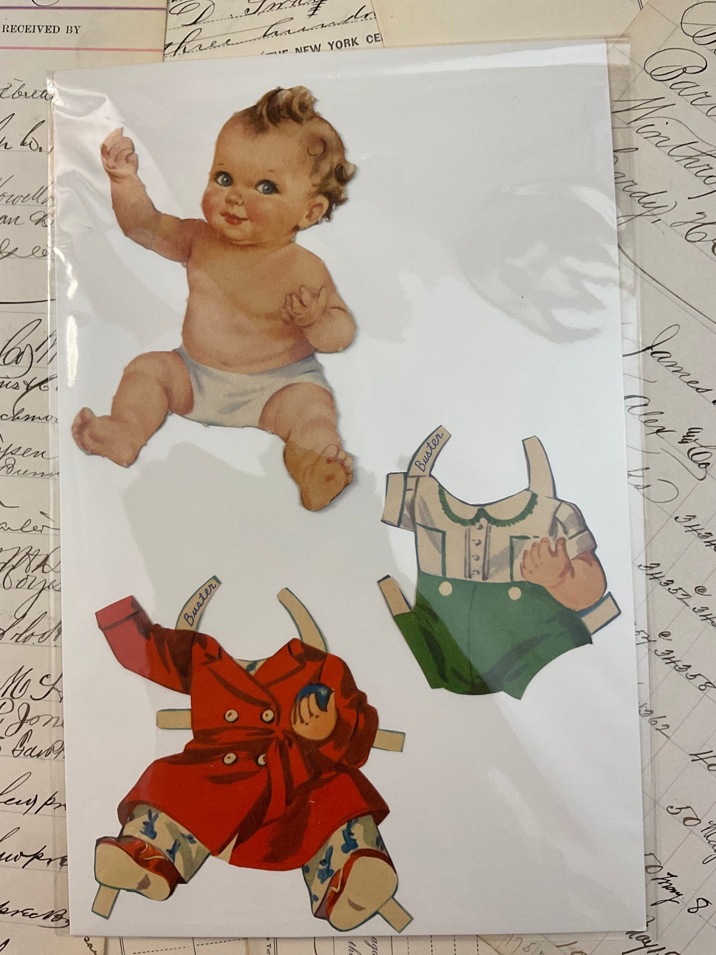 Individual Paper Dolls - Group B