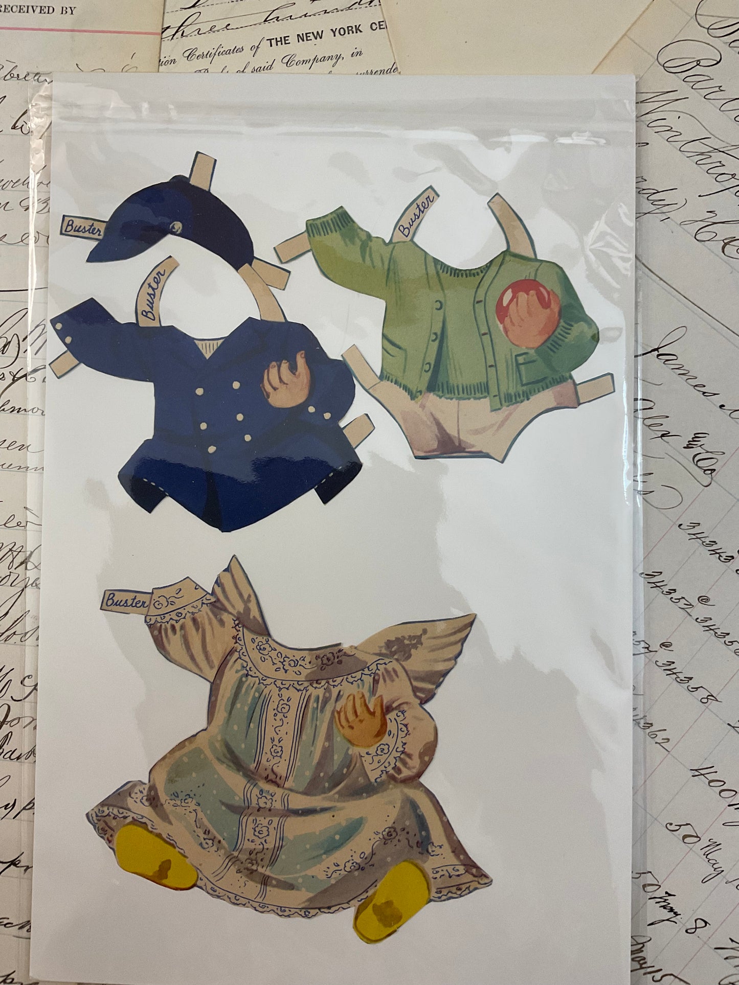 Individual Paper Dolls - Group B