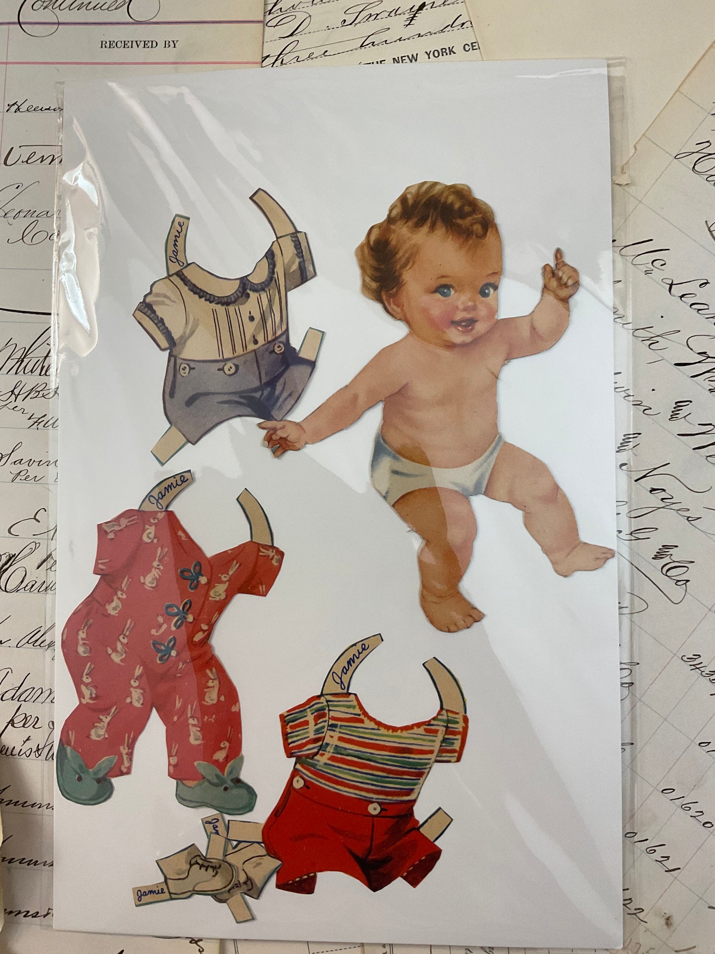 Individual Paper Dolls - Group B