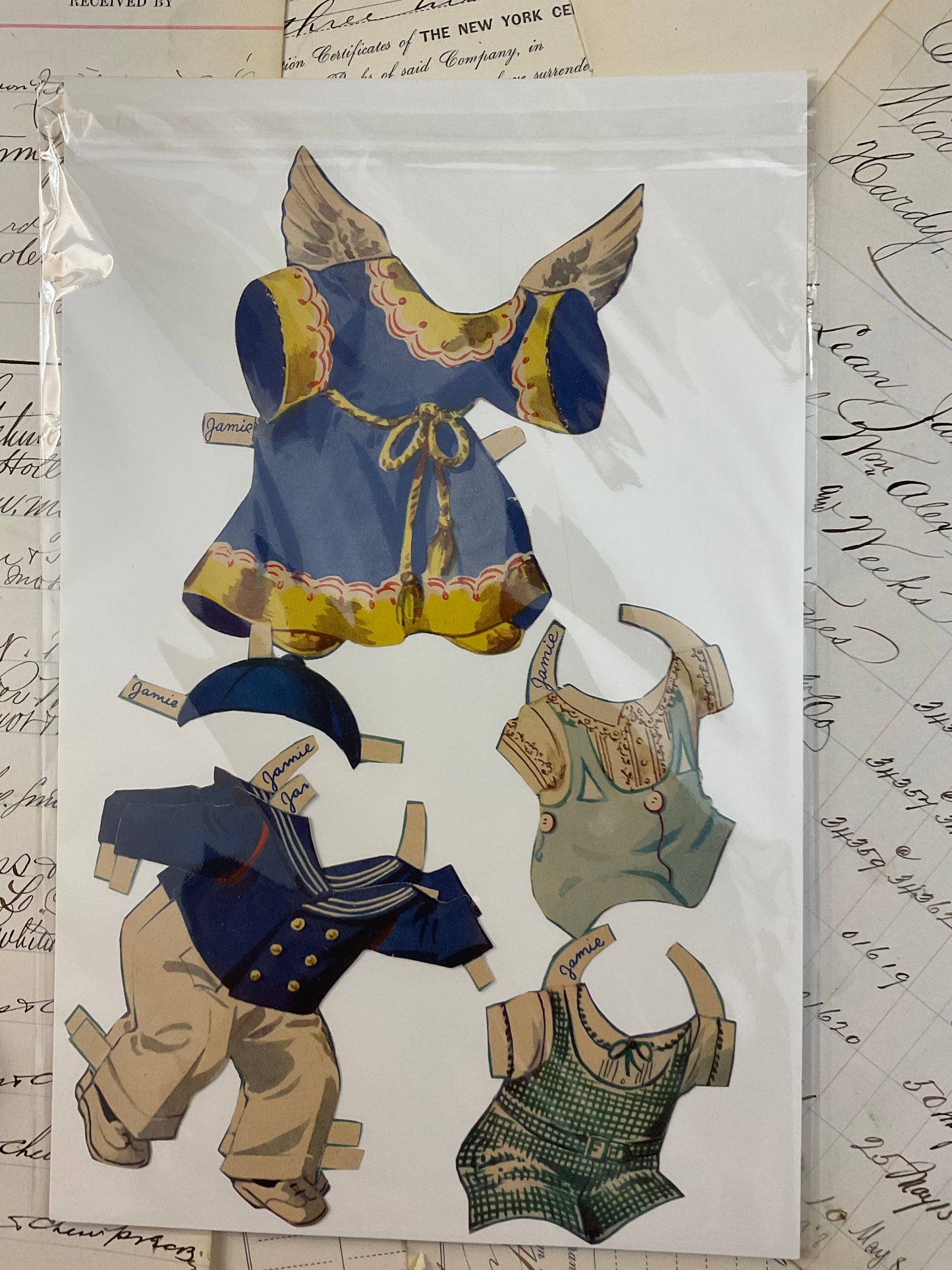 Individual Paper Dolls - Group B