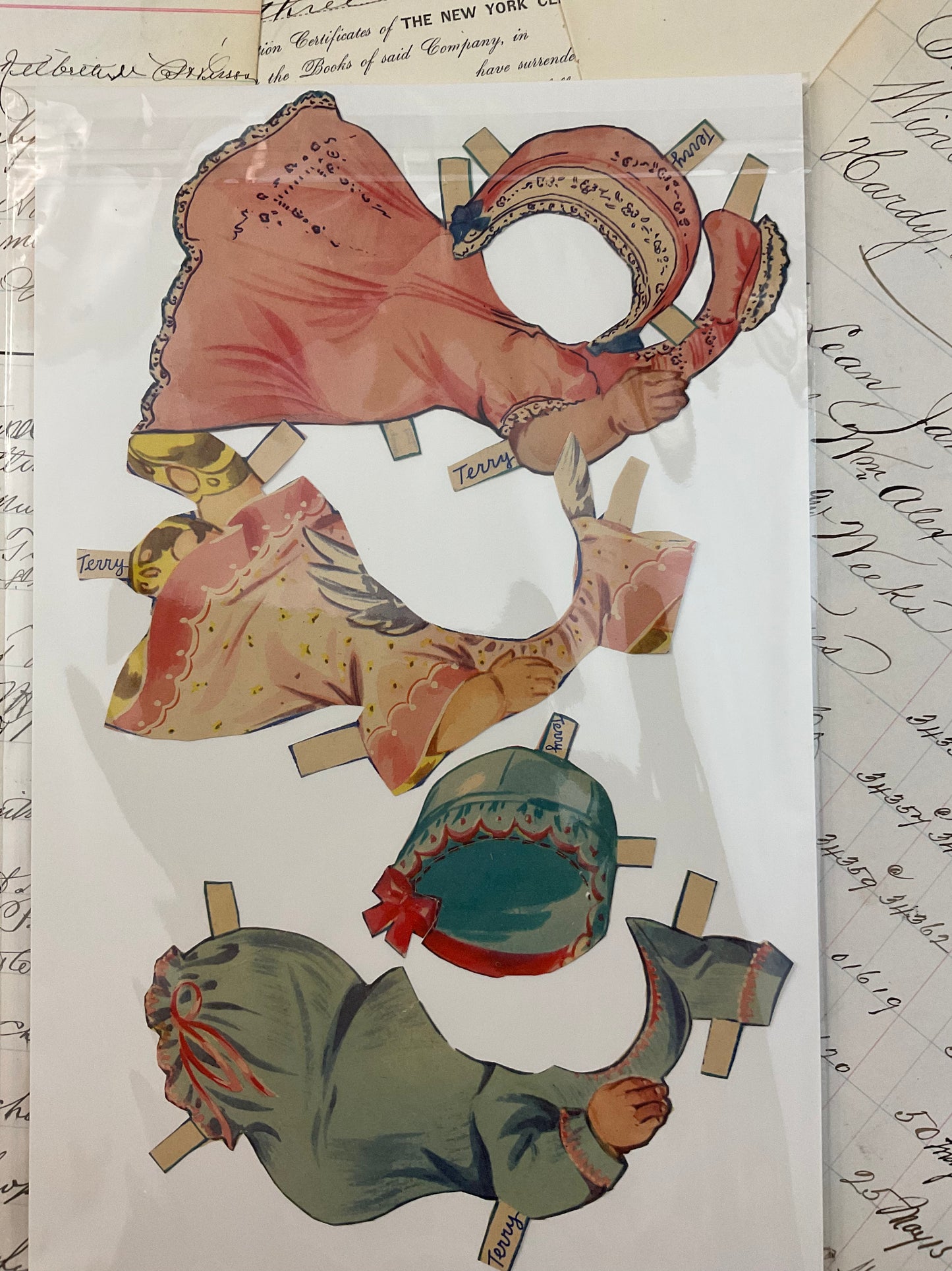 Individual Paper Dolls - Group B