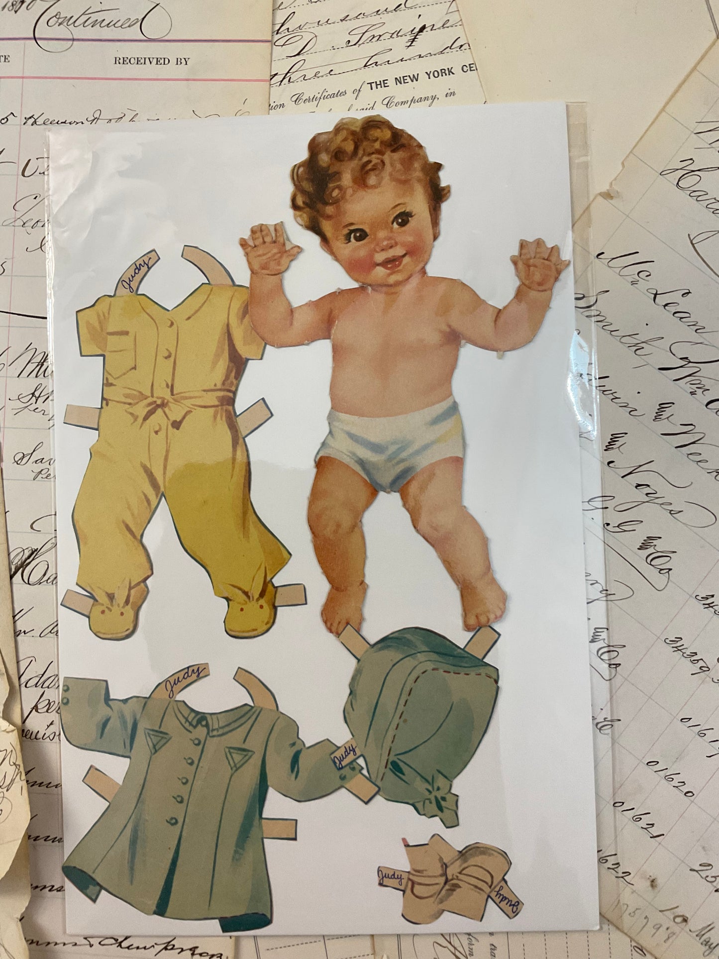 Individual Paper Dolls - Group B