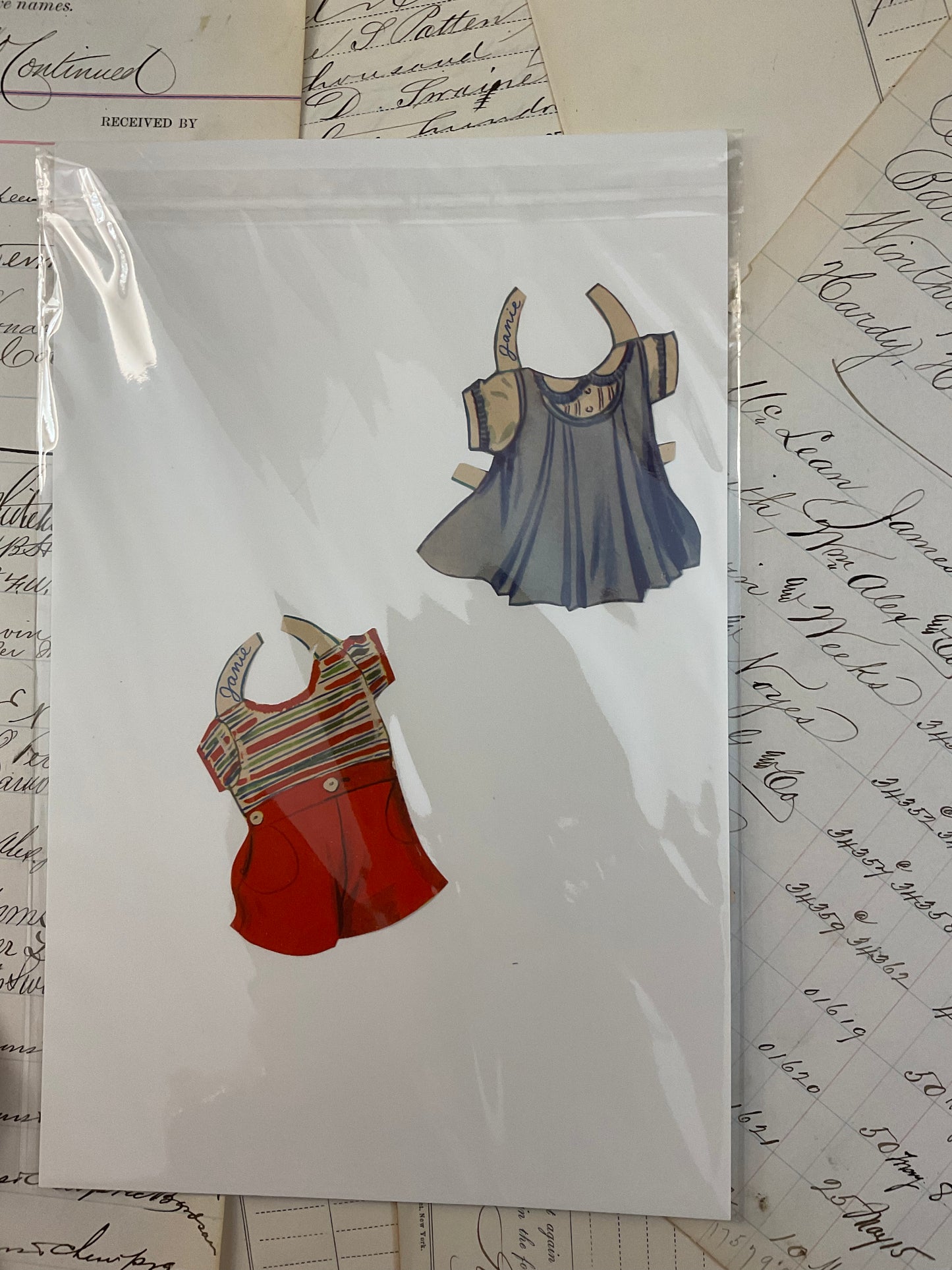 Individual Paper Dolls - Group B
