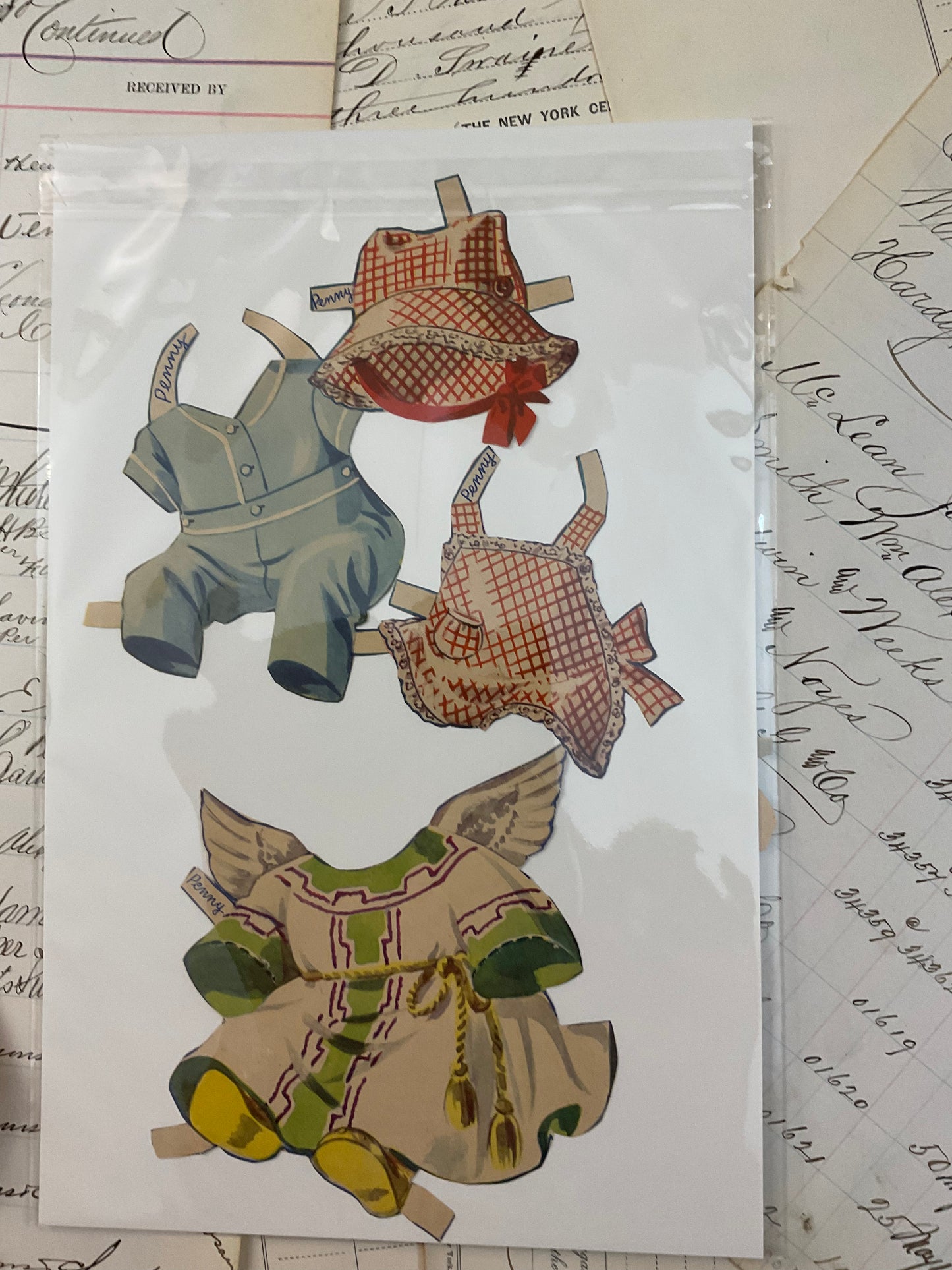 Individual Paper Dolls - Group B