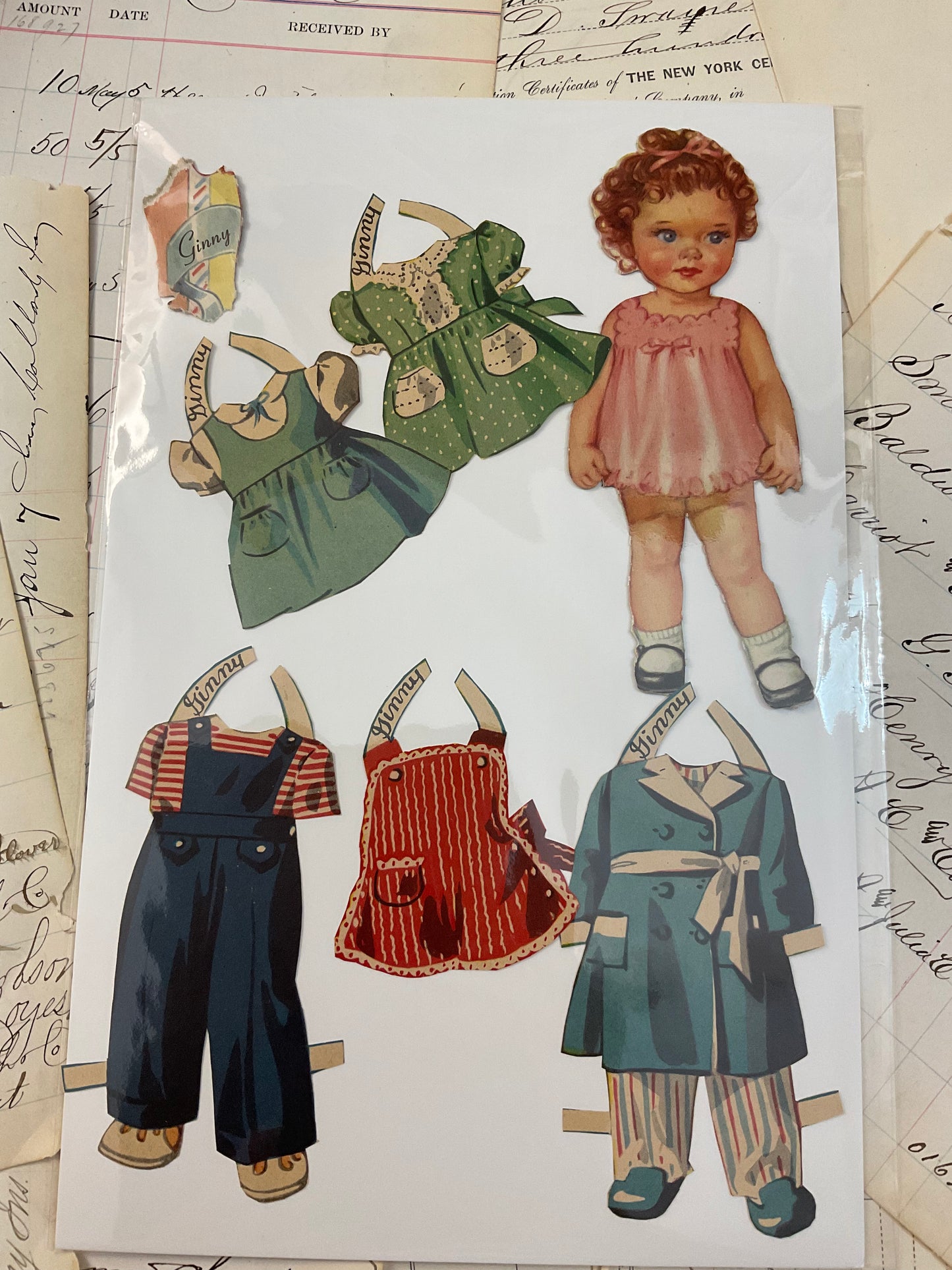 Individual Paper Dolls- Group C
