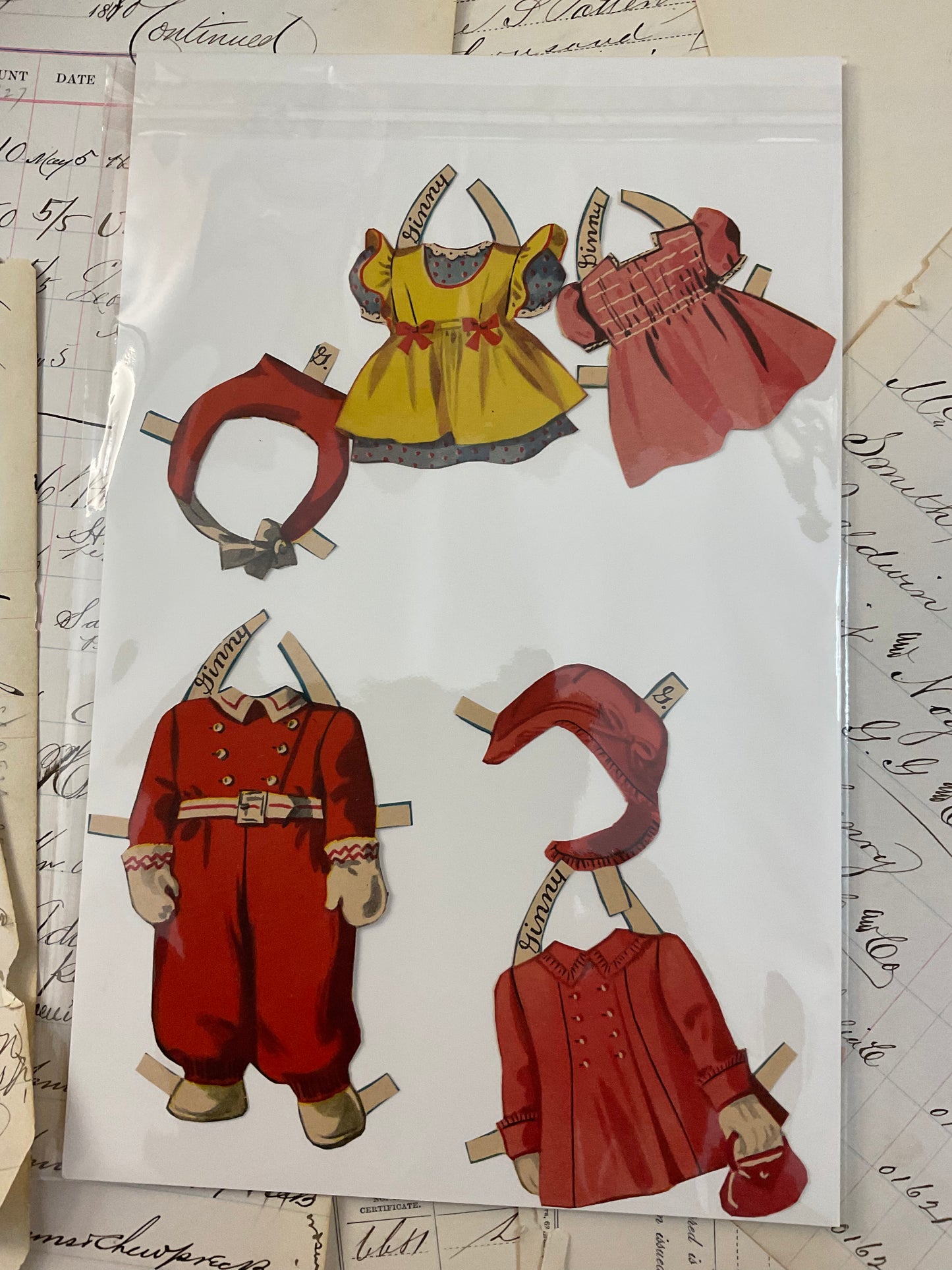Individual Paper Dolls- Group C